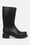 Ilse Jacobsen Hornbæk Footwear 3/4 Rubber Boots With Zip Rain boots 001 Black