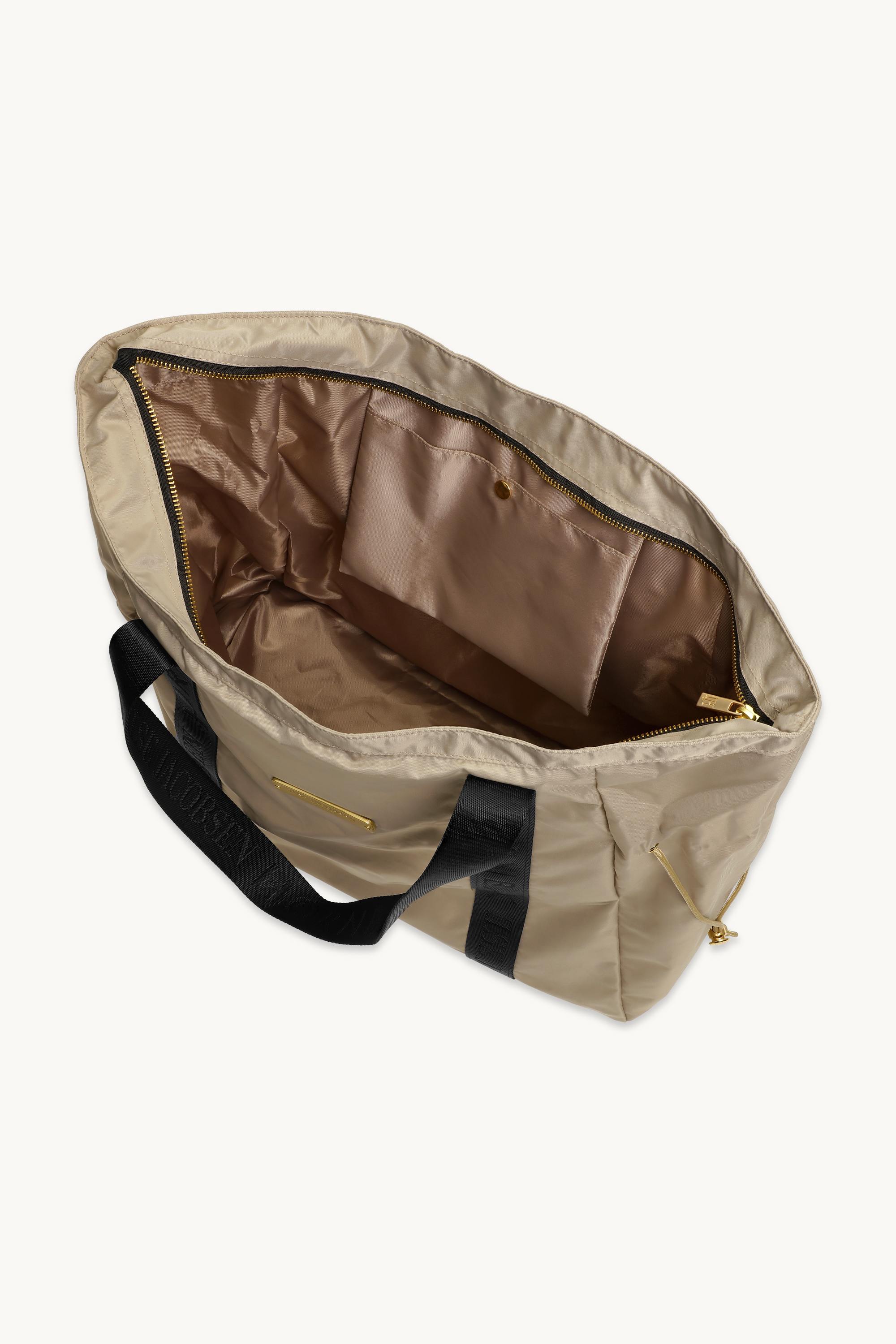 Let Regn Shopper Taske - White Pepper