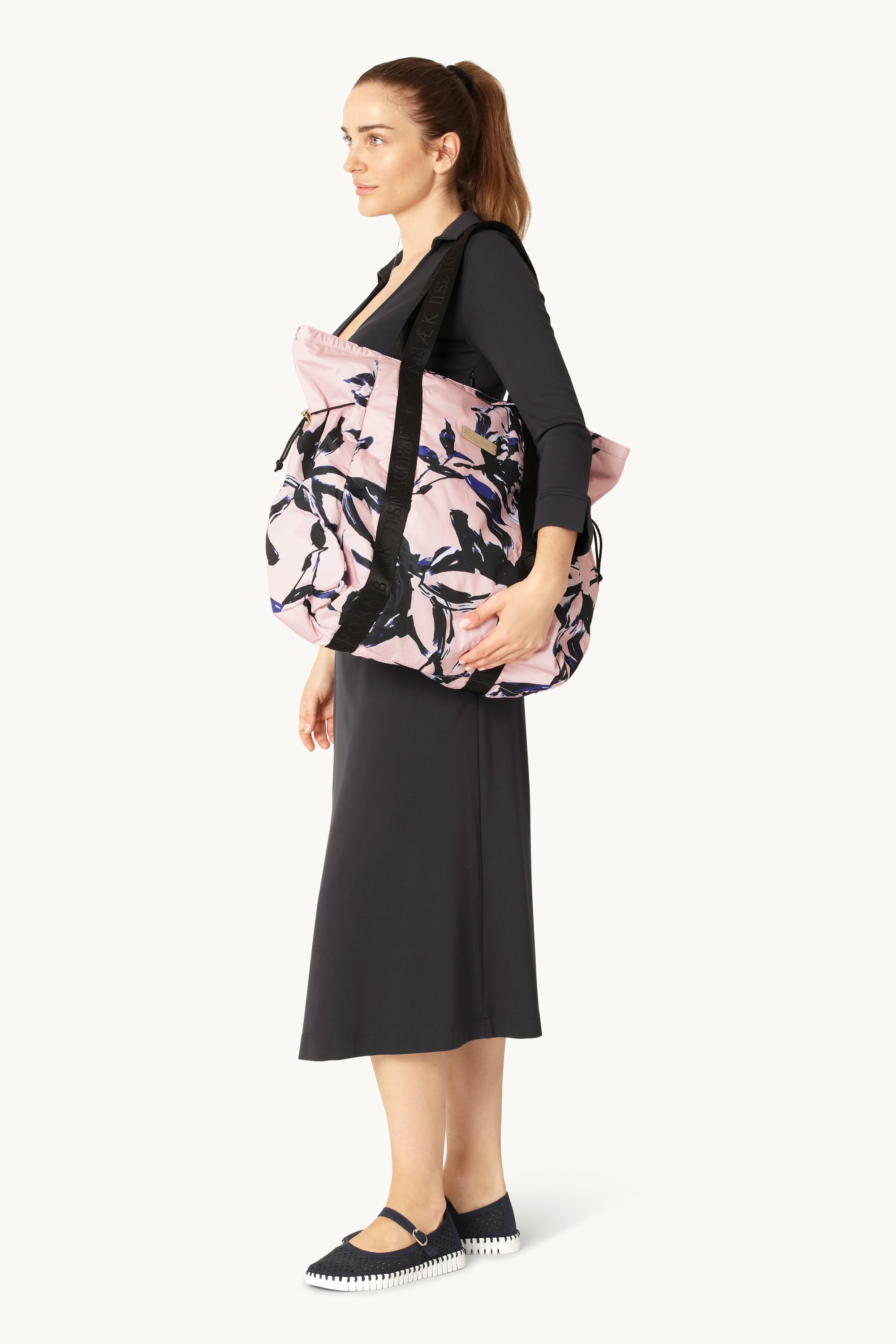 Let Regn Shopper Taske - Peachskin