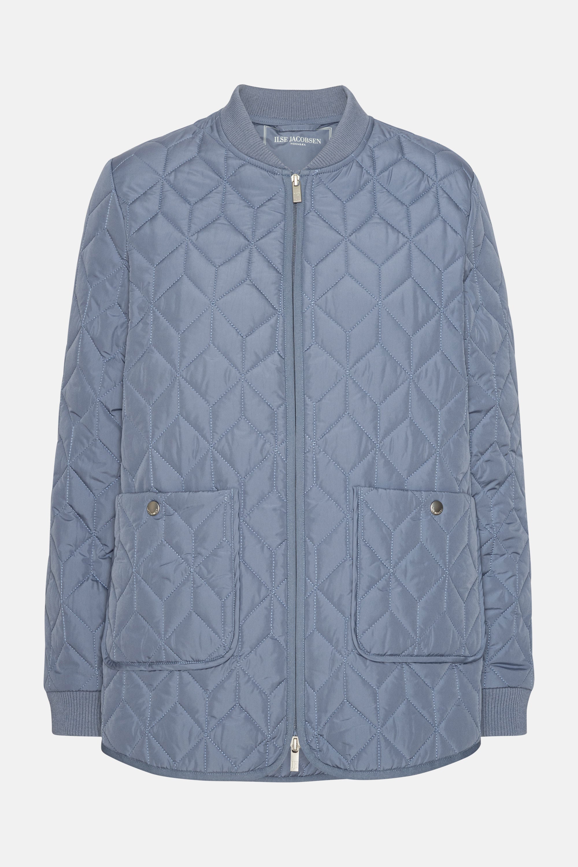 Quilt Jacket - Grey Blue