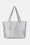 Tote Bag Flettet - Milk Creme Silver