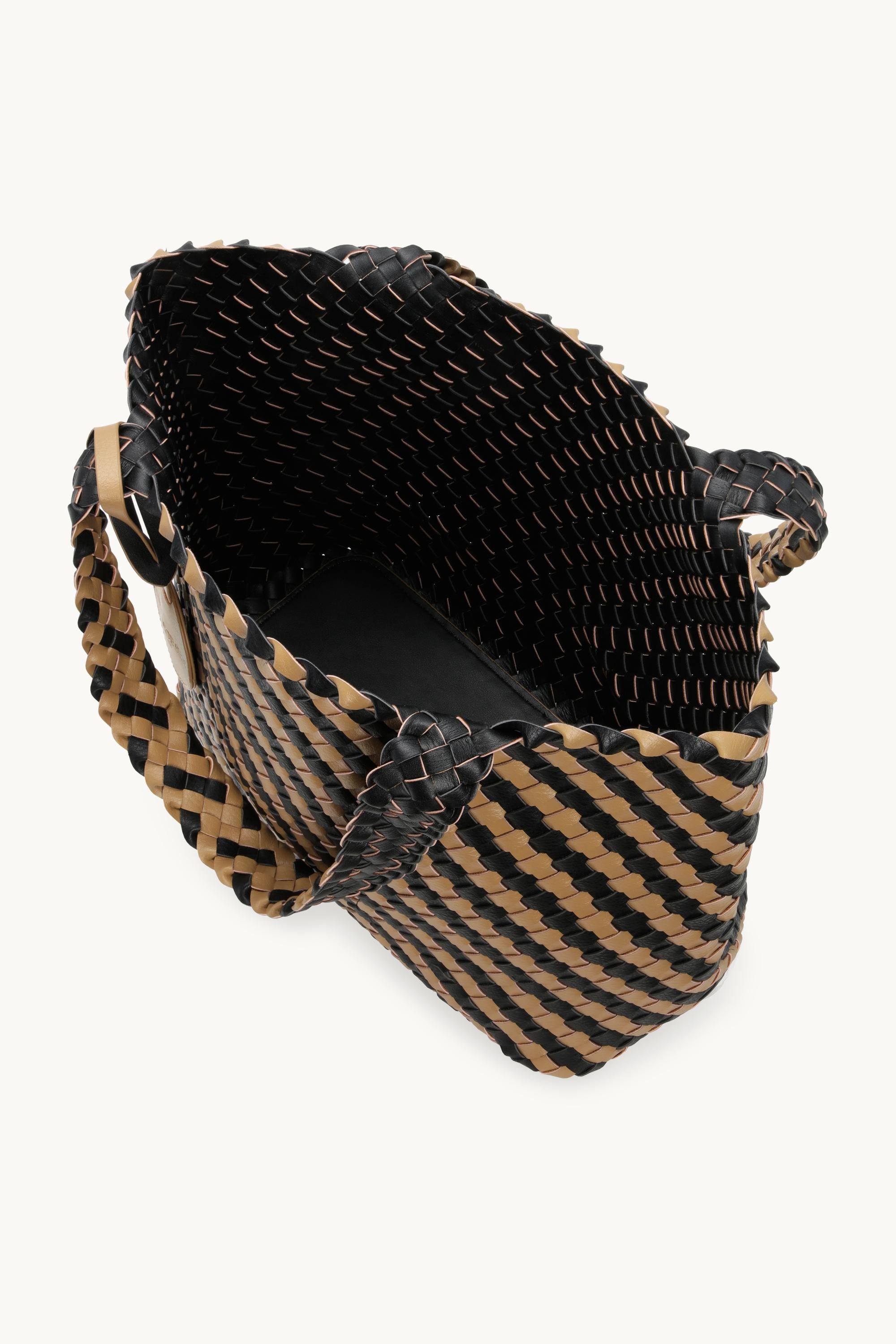 Tote Bag Flettet - Incense Black