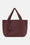 Tote Bag Flettet - Maroon Banner Ebony