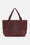 Tote Bag Flettet - Maroon Banner Ebony