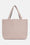 Tote Bag Flettet - Rose Silver
