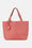 Tote Bag Flettet - Durbarry Metallic Rose