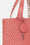 Tote Bag Flettet - Durbarry Metallic Rose