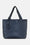 Tote Bag Flettet - Navy Metallic Blue