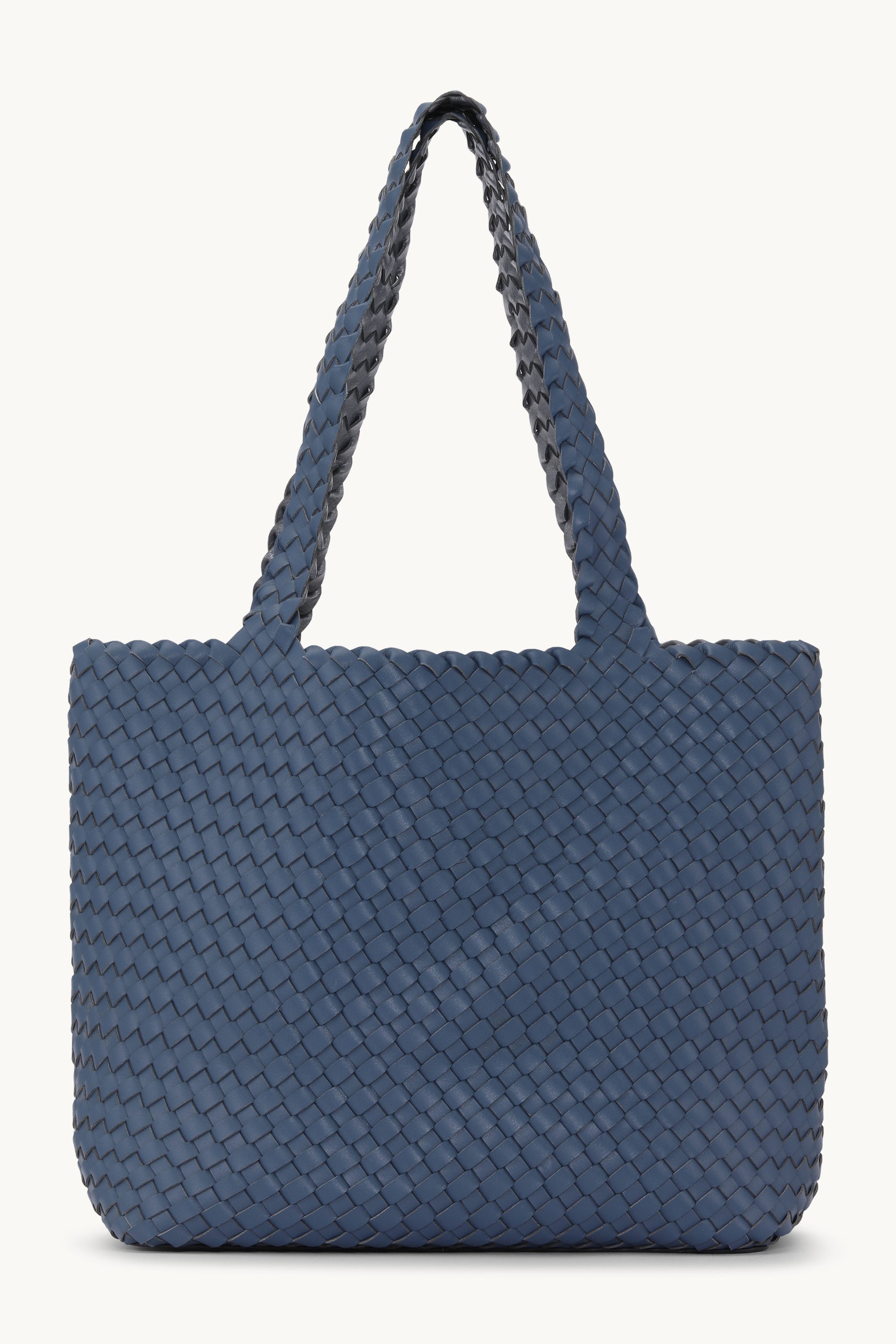 Tote Bag Flettet - Orion Blue Antique Silver