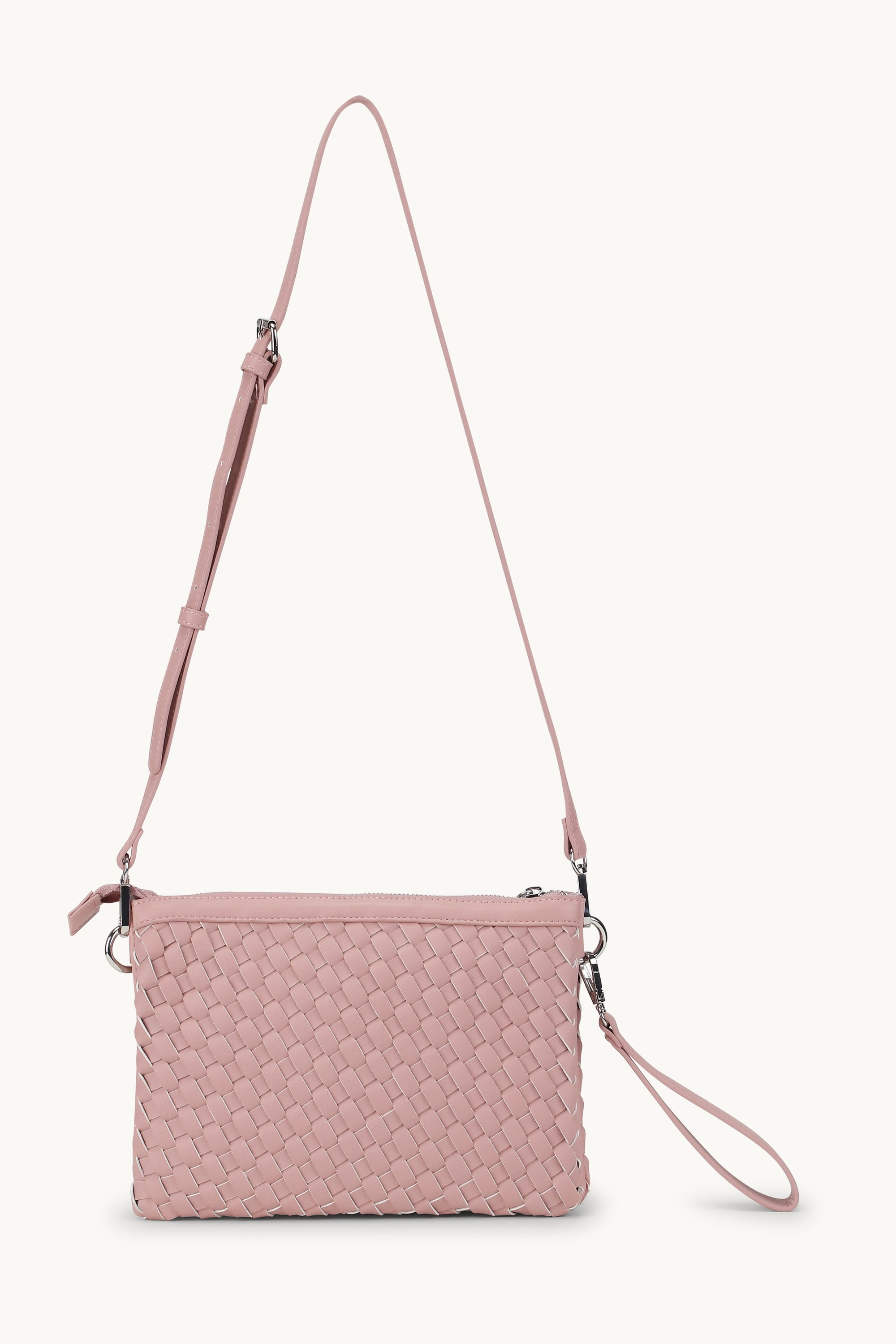 Flettet Tote Bag - Adobe Rose