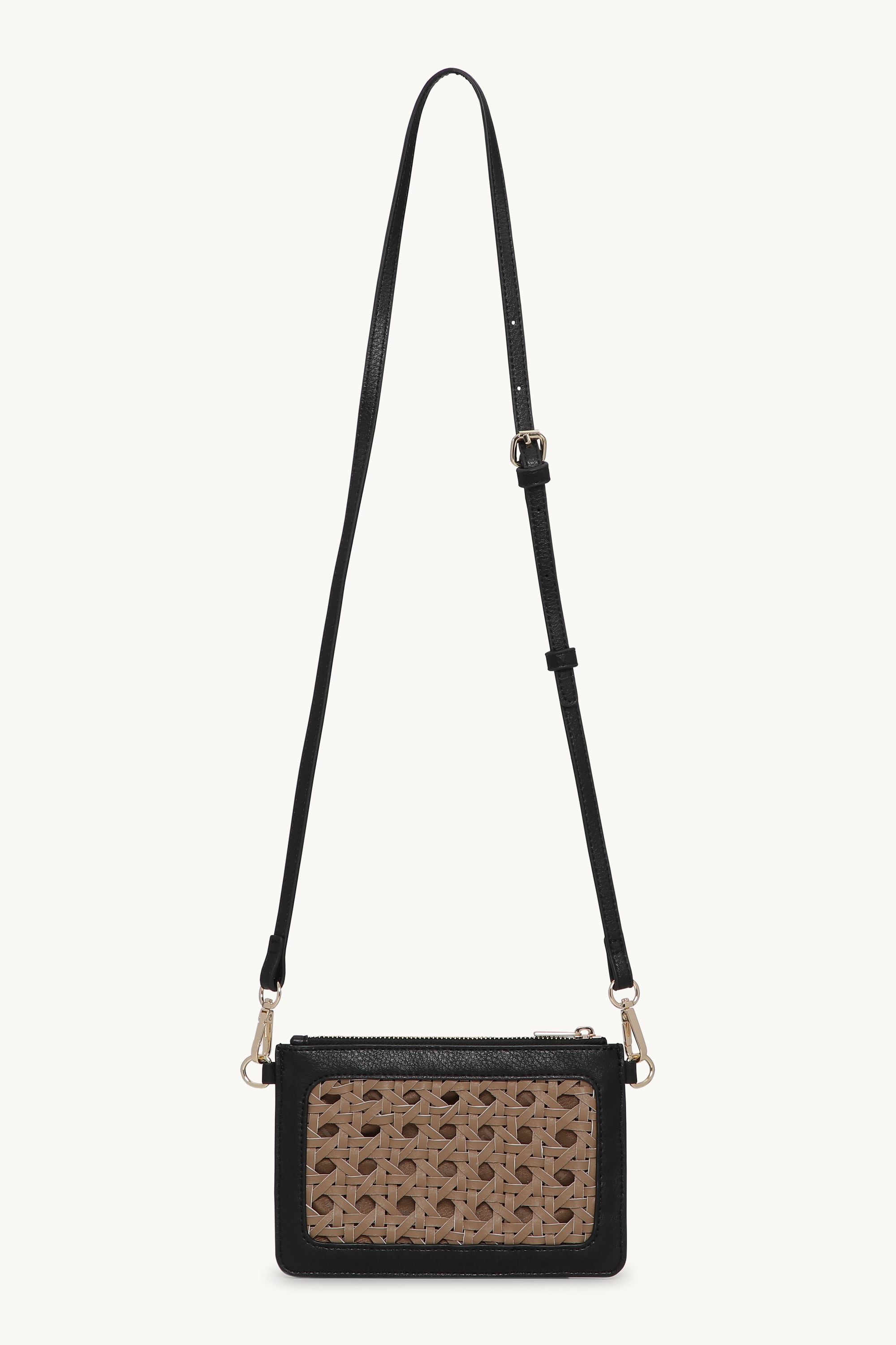 Braided Wallet - Mocca Black