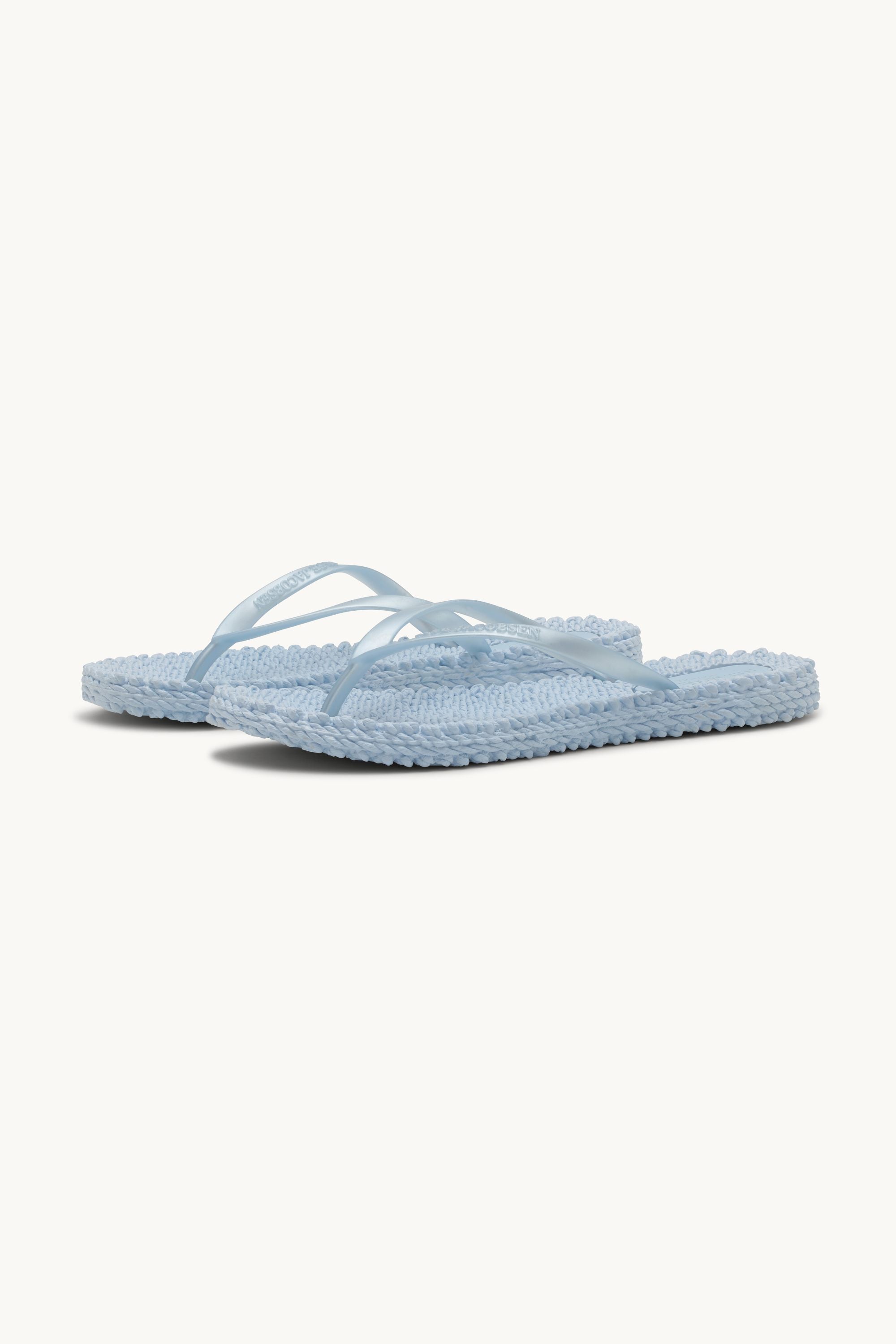 Flip Flops With Logo - Blue Bell