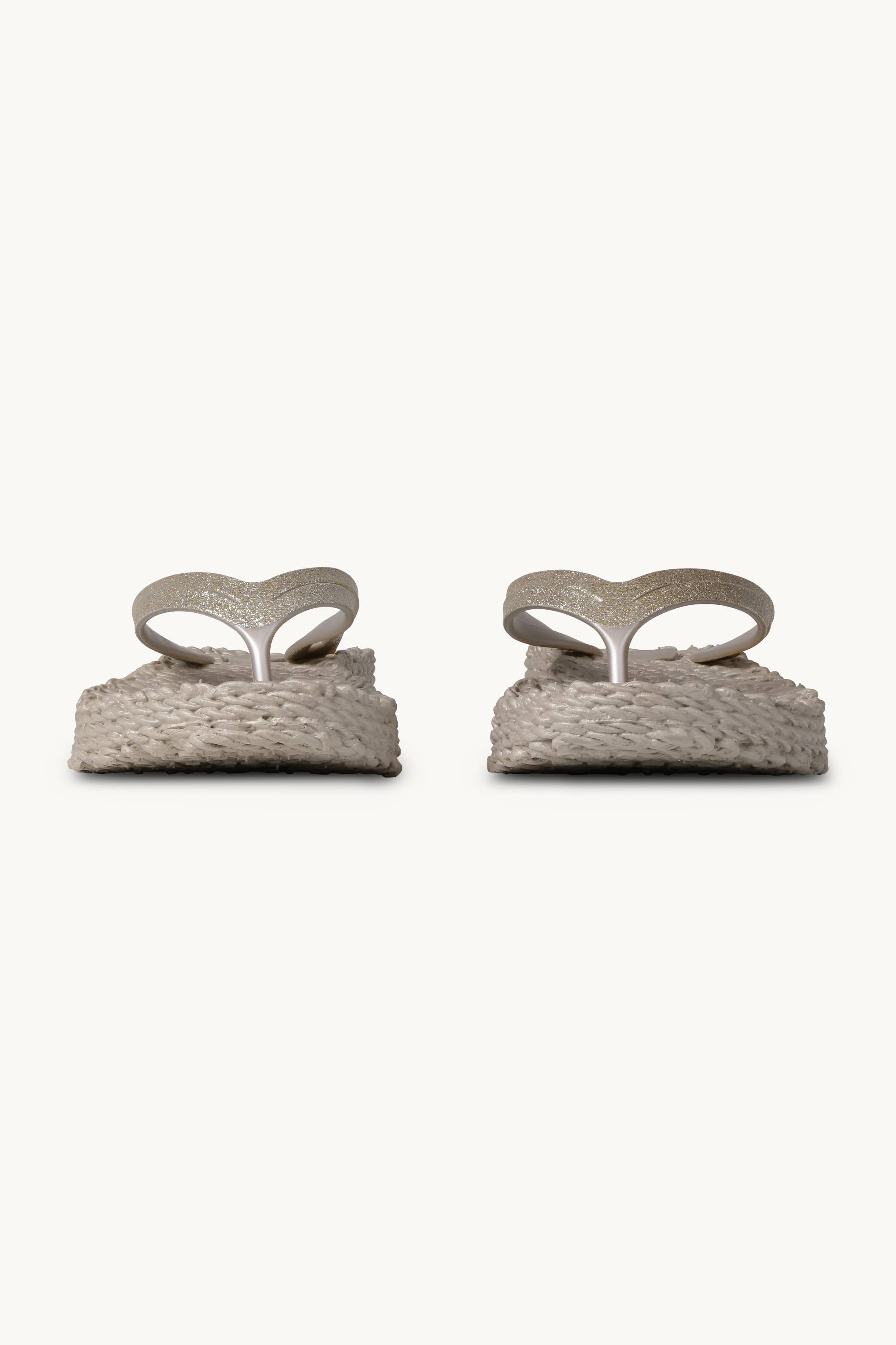 Platform Klipklapper Glitter - Atmosphere