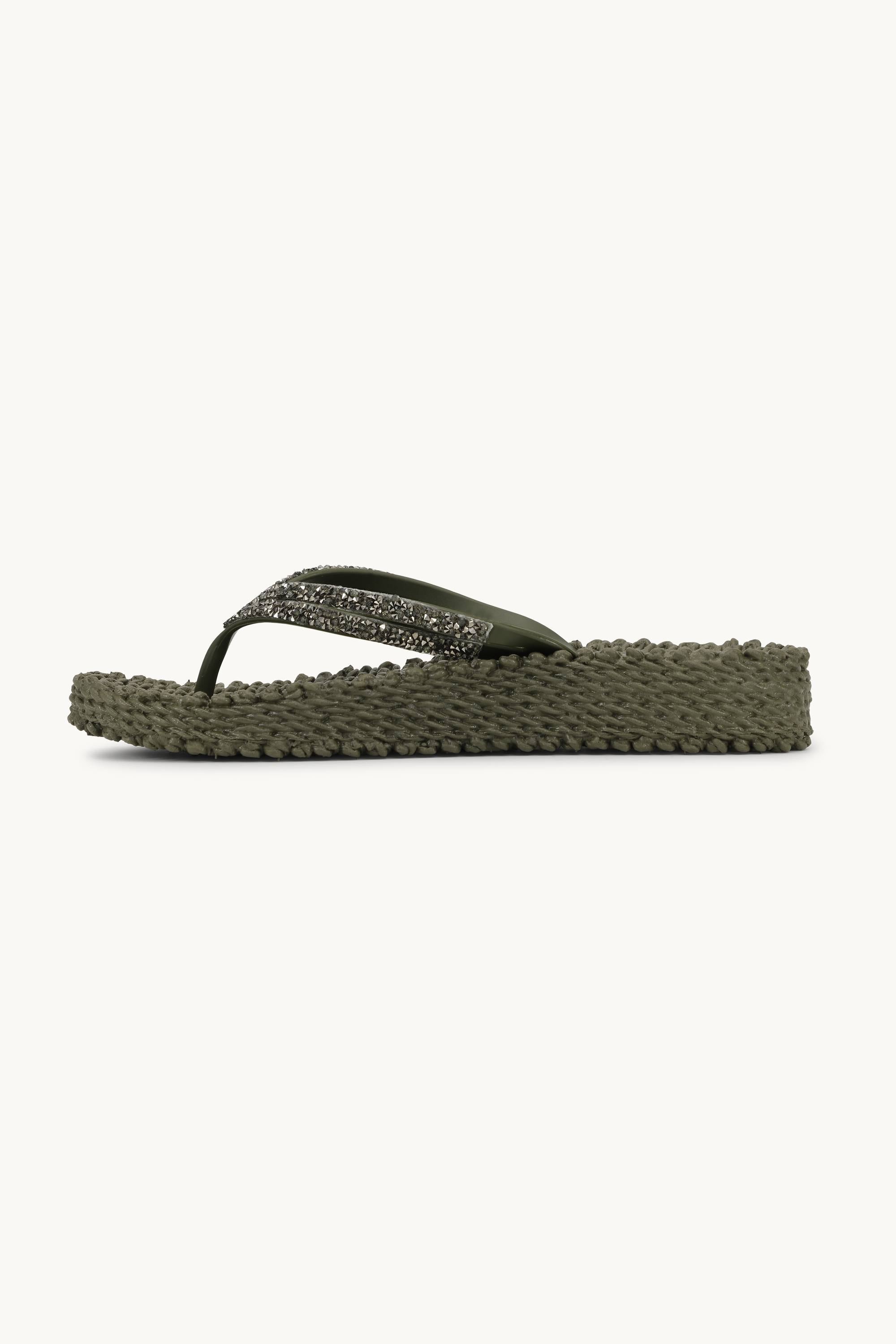 Platform Klipklapper Glimmersten - Army