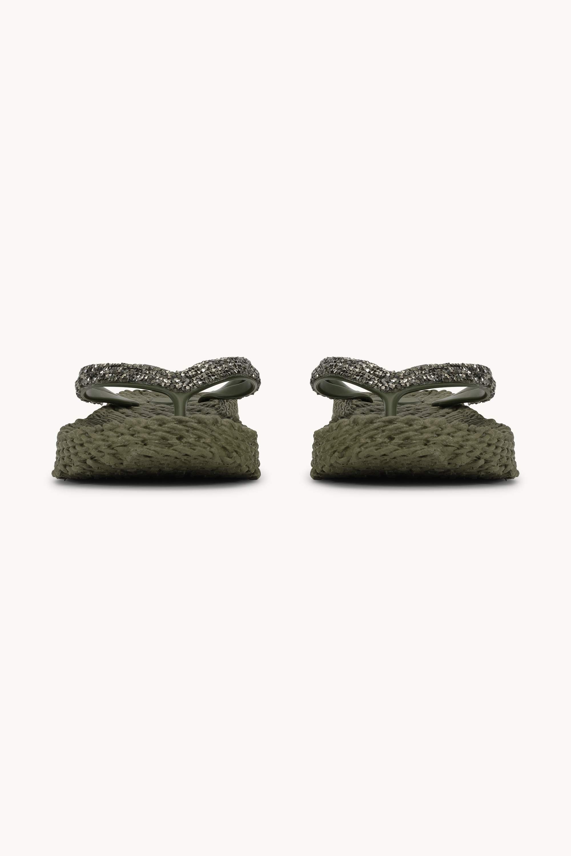 Platform Klipklapper Glimmersten - Army