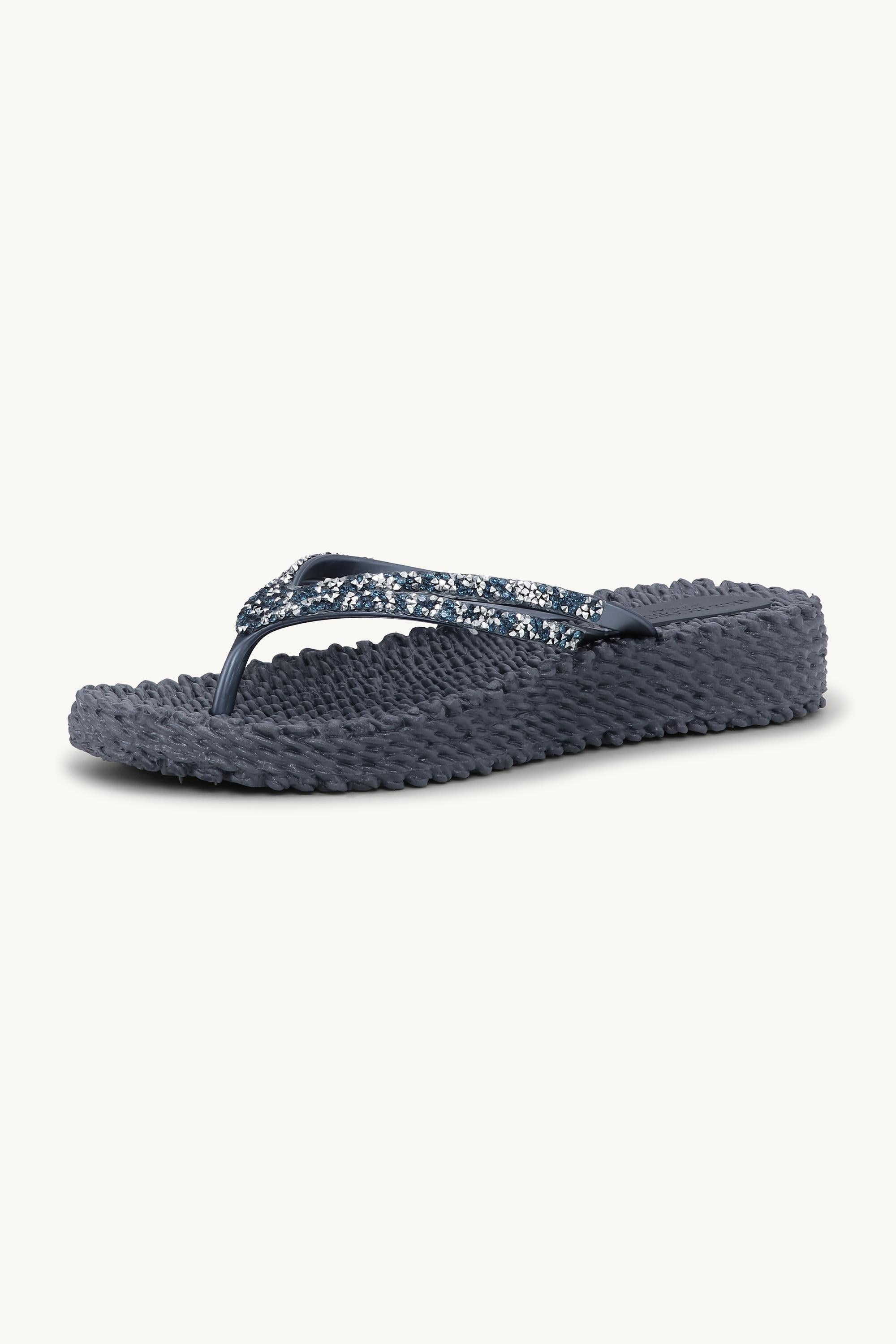 Platform Klipklapper Glimmersten - Ombre Blue