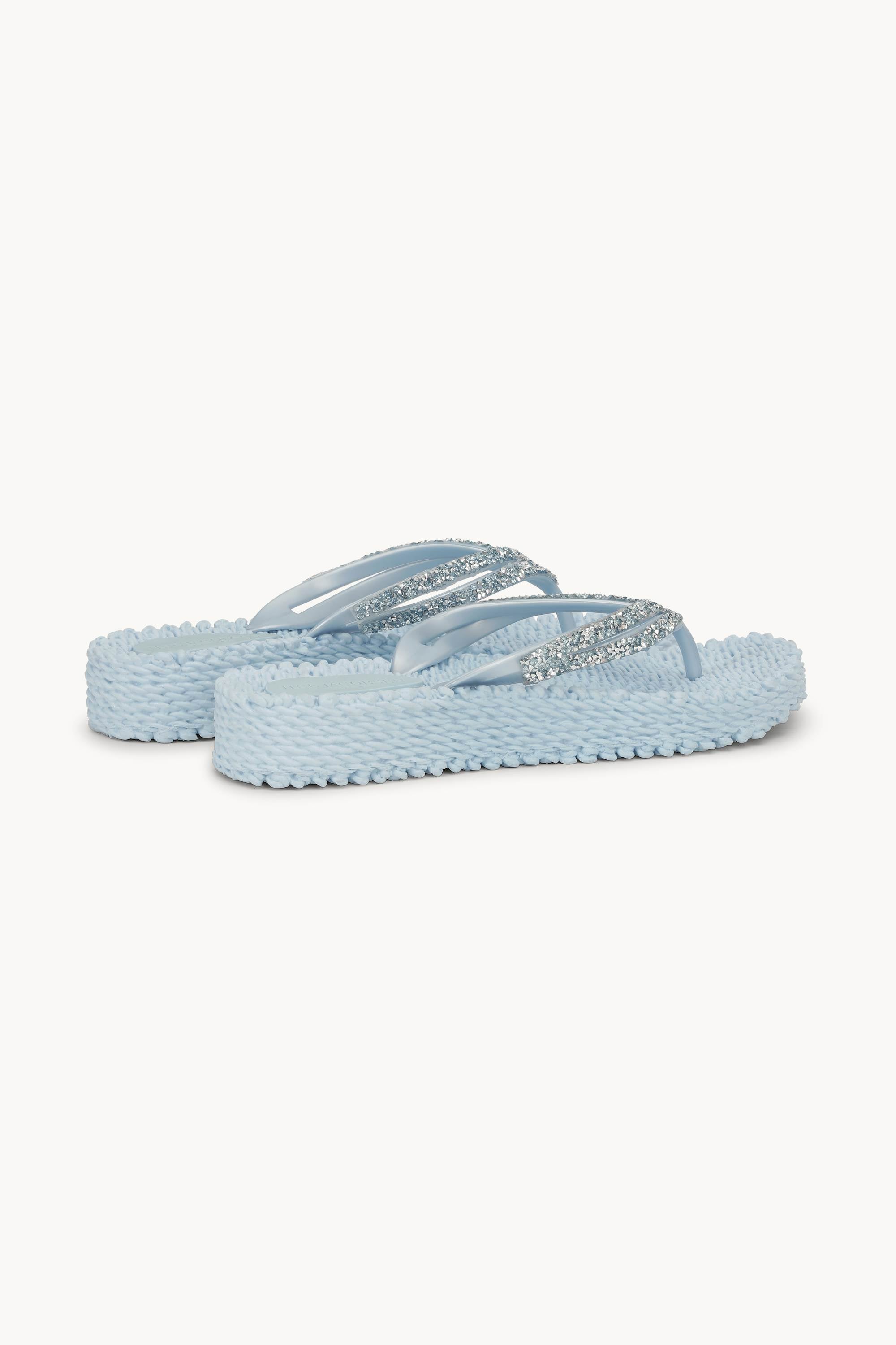 Platform Klipklapper Glimmersten - Blue Bell