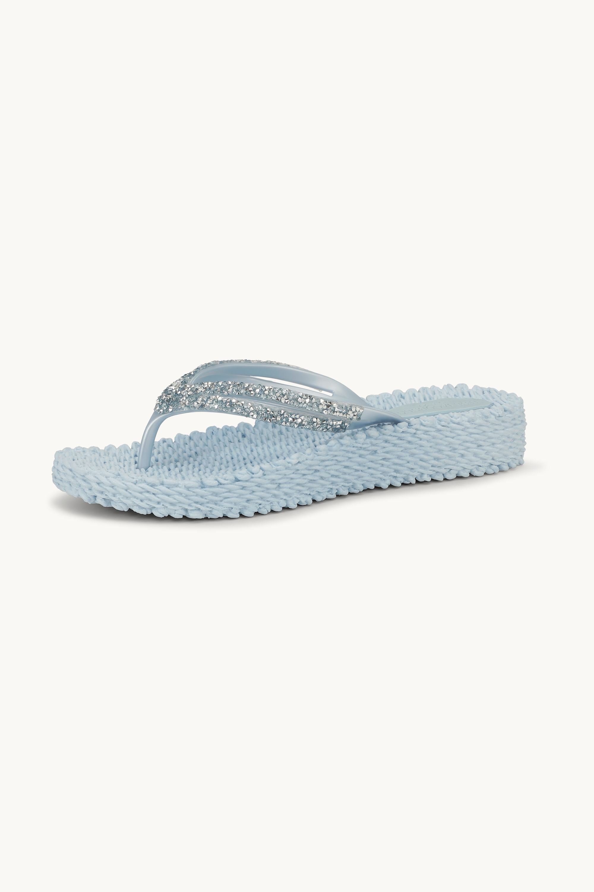 Platform Klipklapper Glimmersten - Blue Bell