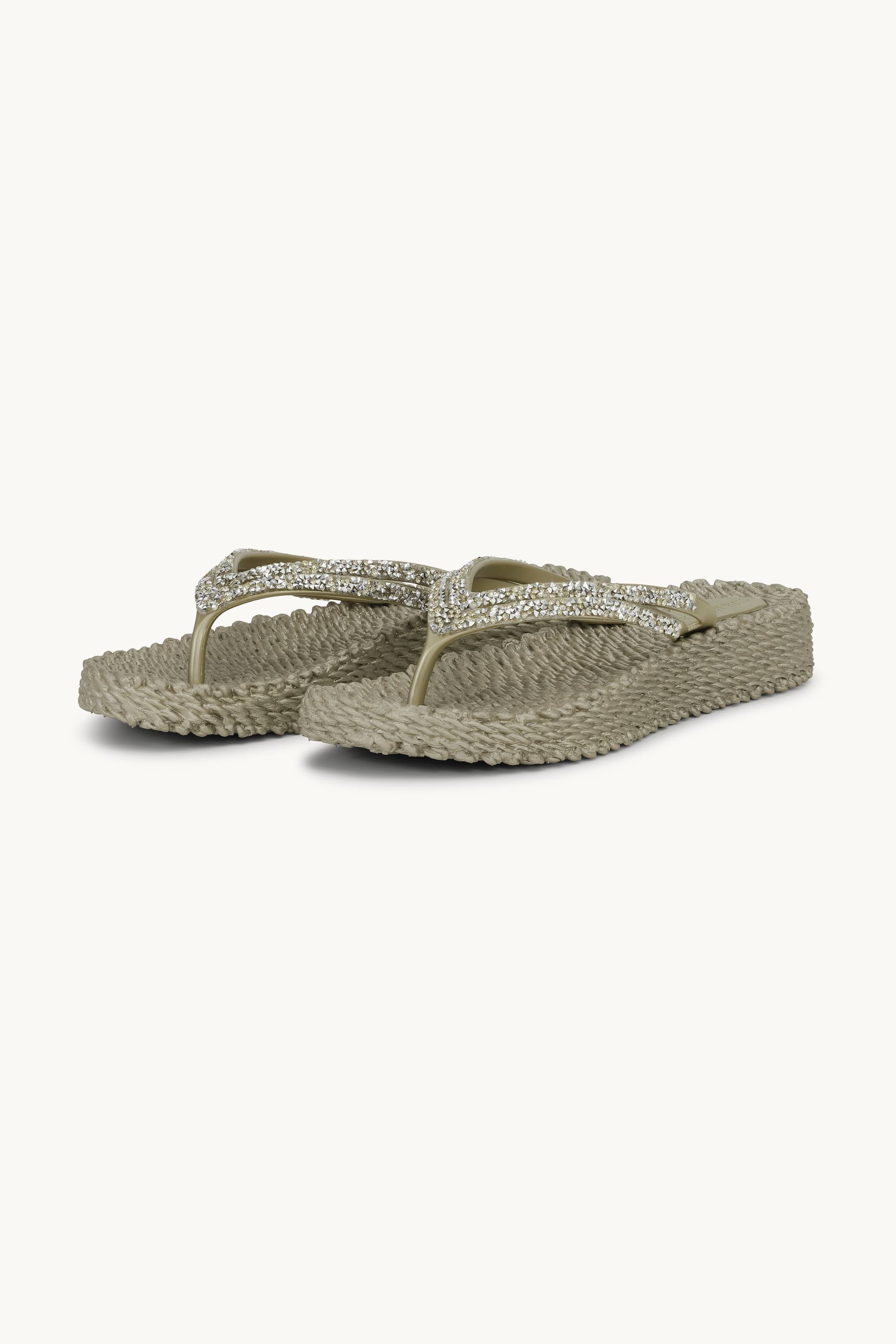 Platform Klipklapper Glimmersten - Platin