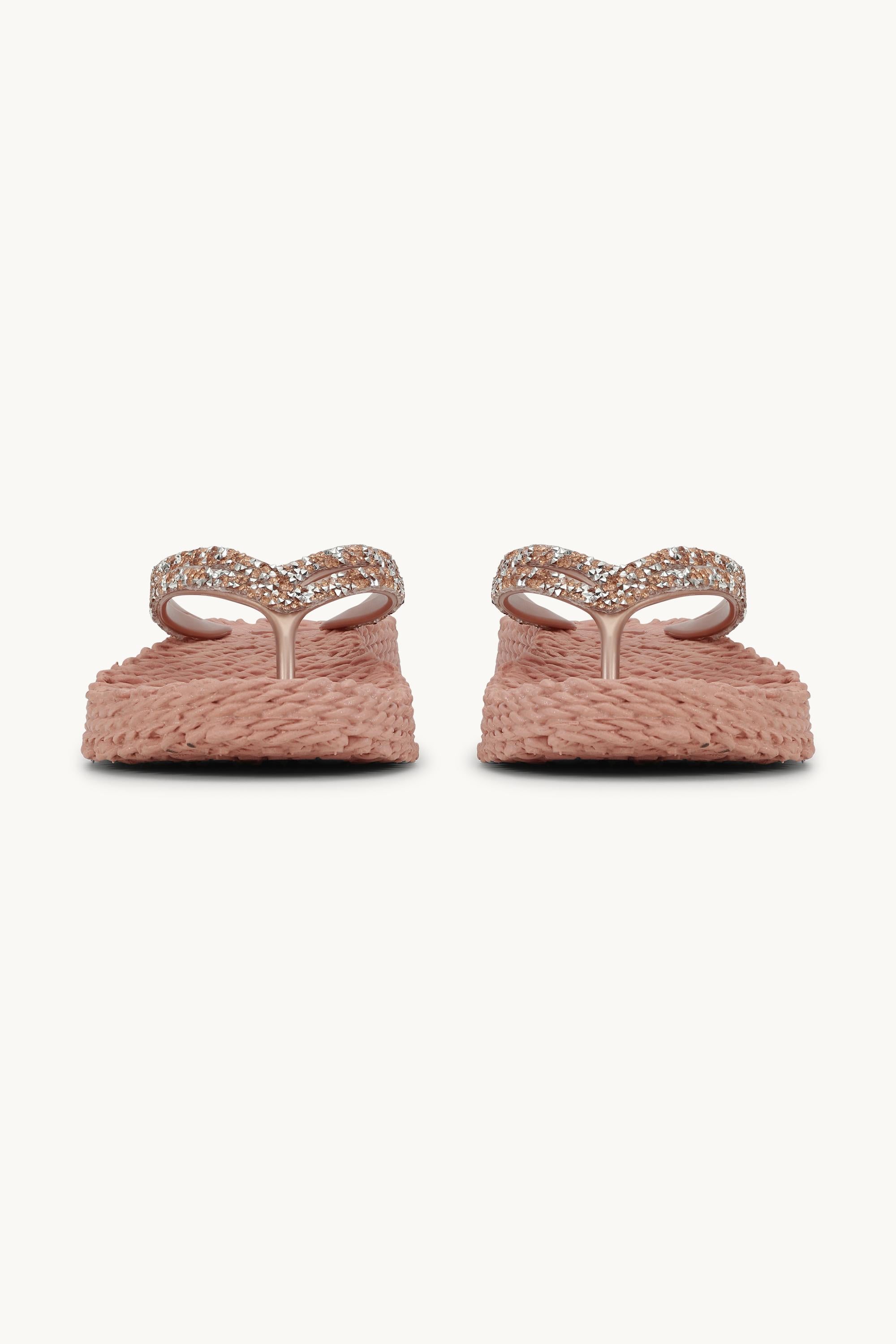 Platform Klipklapper Glimmersten - Misty Rose