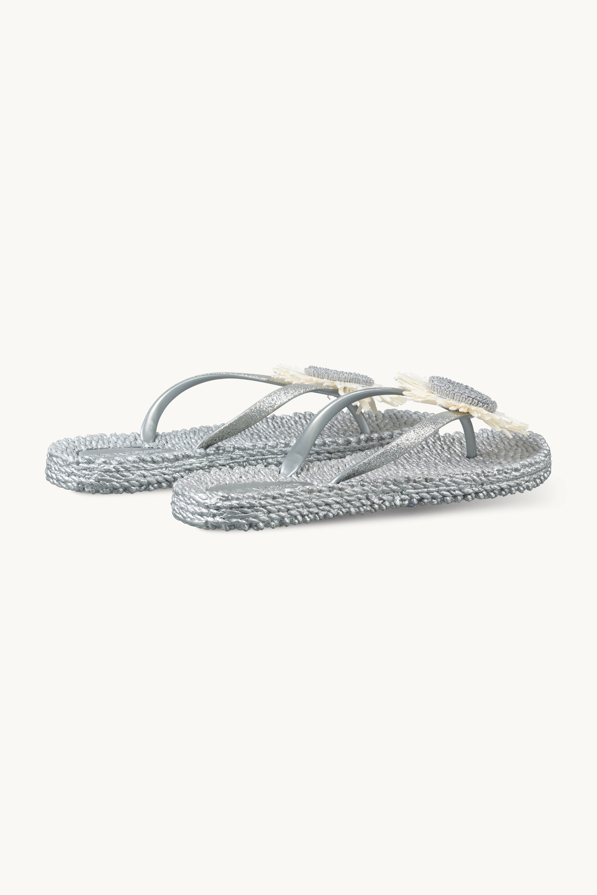 Klipklapper Blomst - Silver