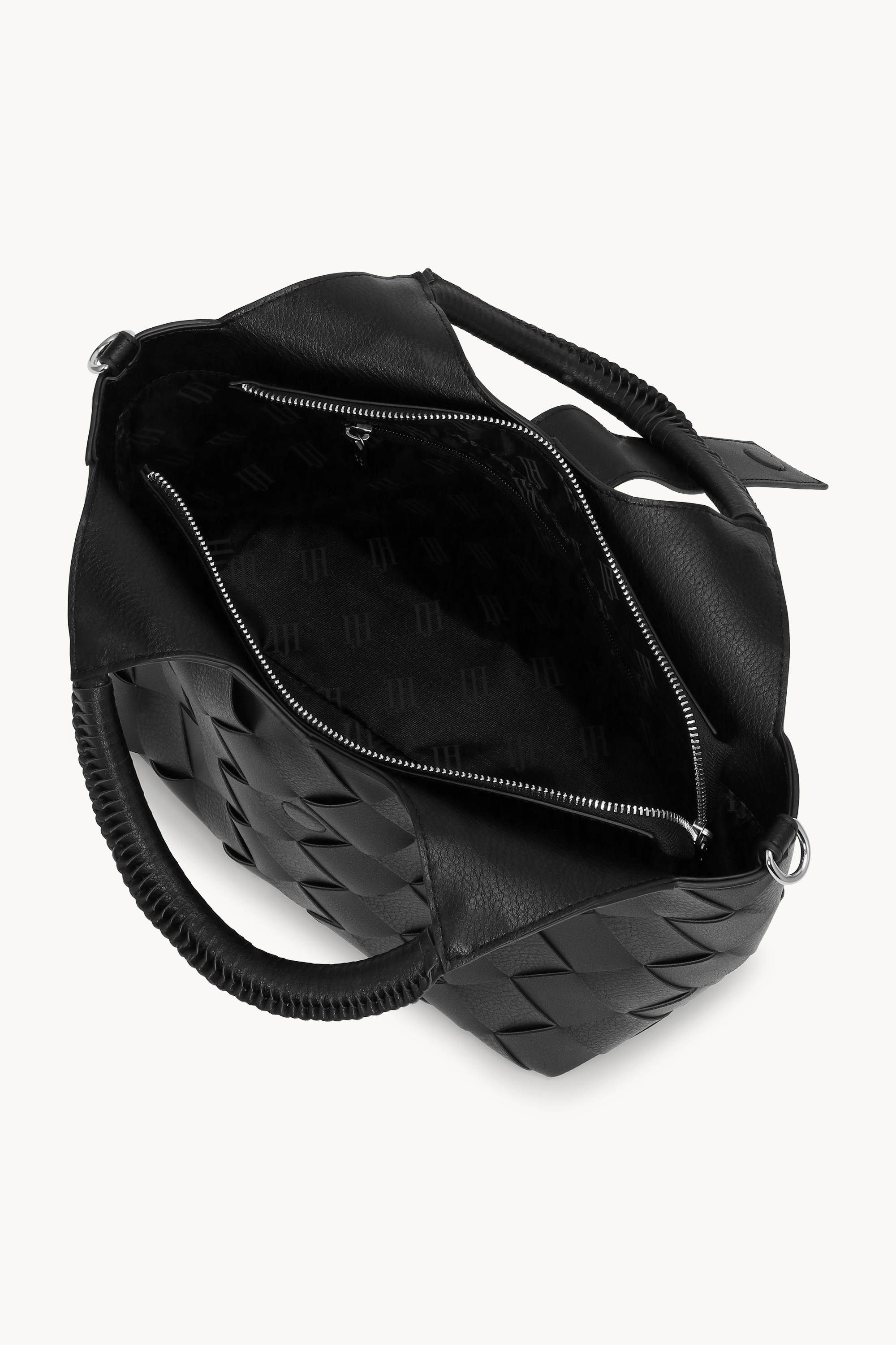 Braided Handbag - Black