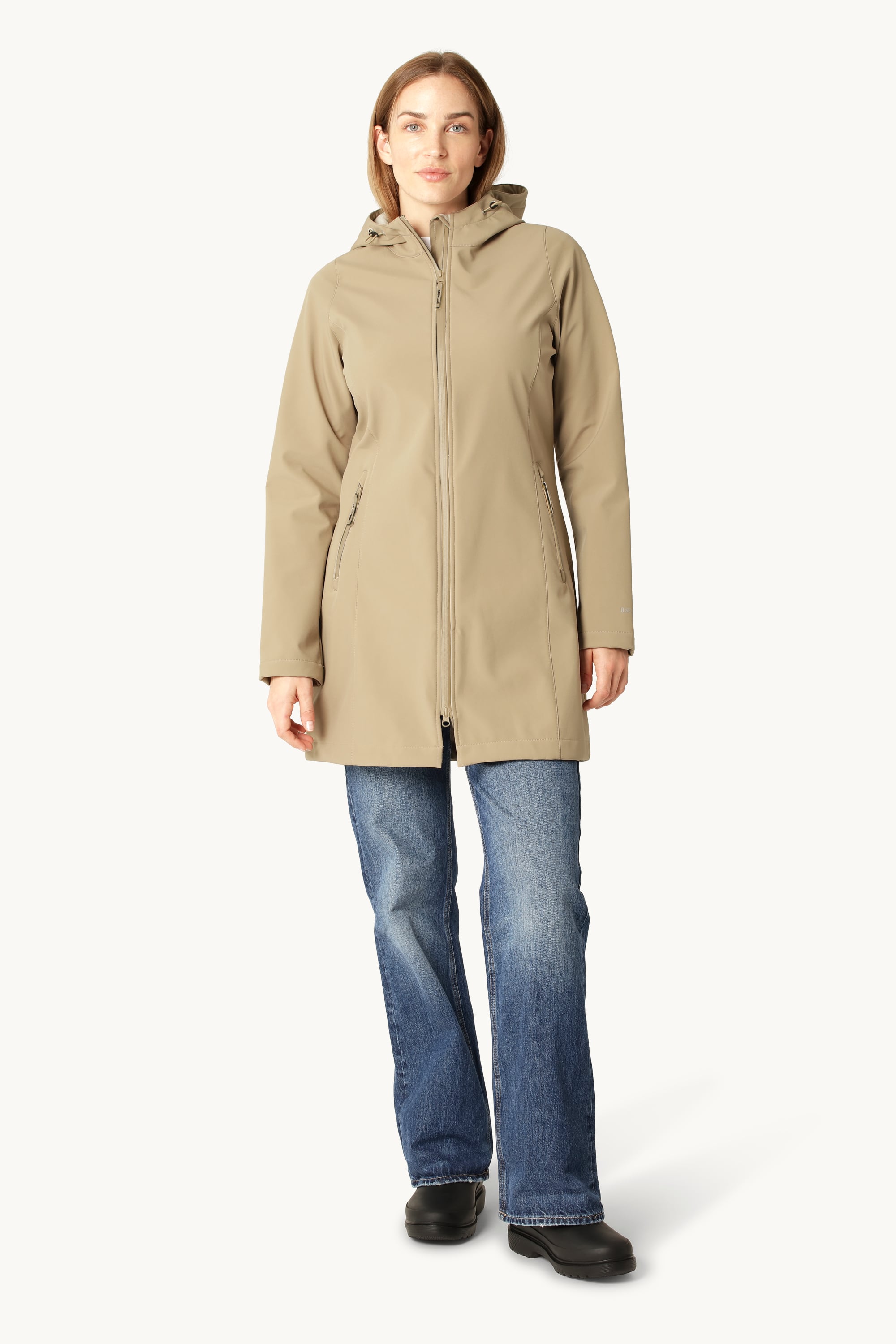 Softshell Regnjakke - Greige