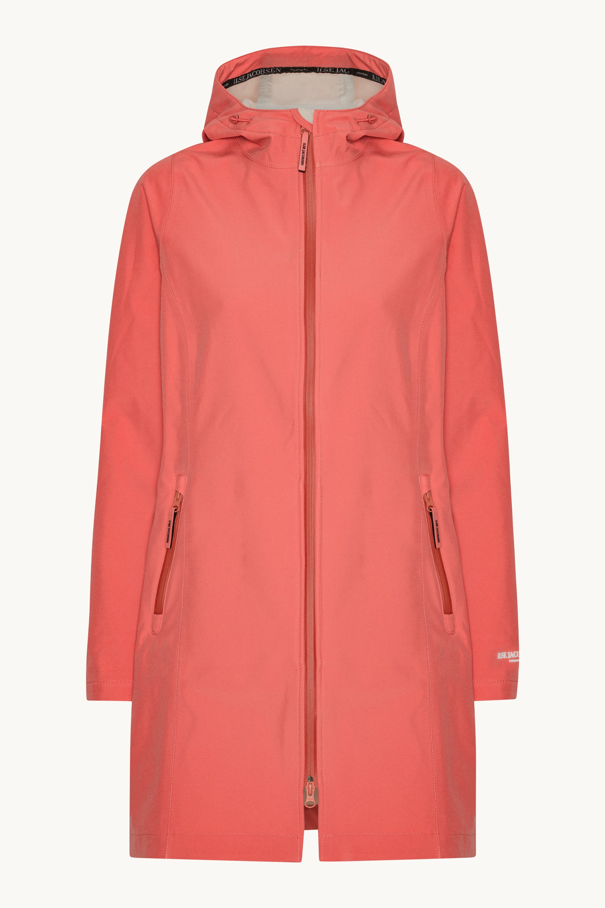 Softshell Regnjakke - Spiced Coral