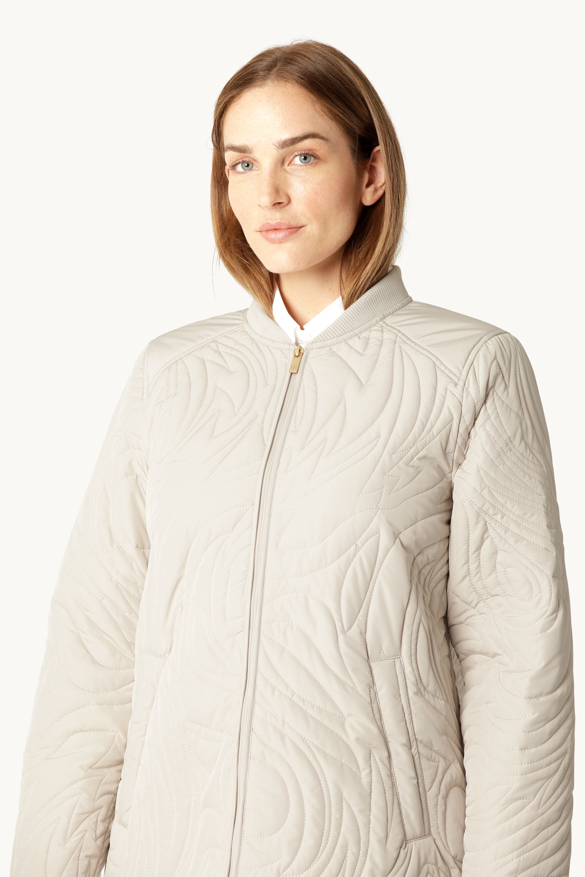 Kort Quiltet Jakke - Kit