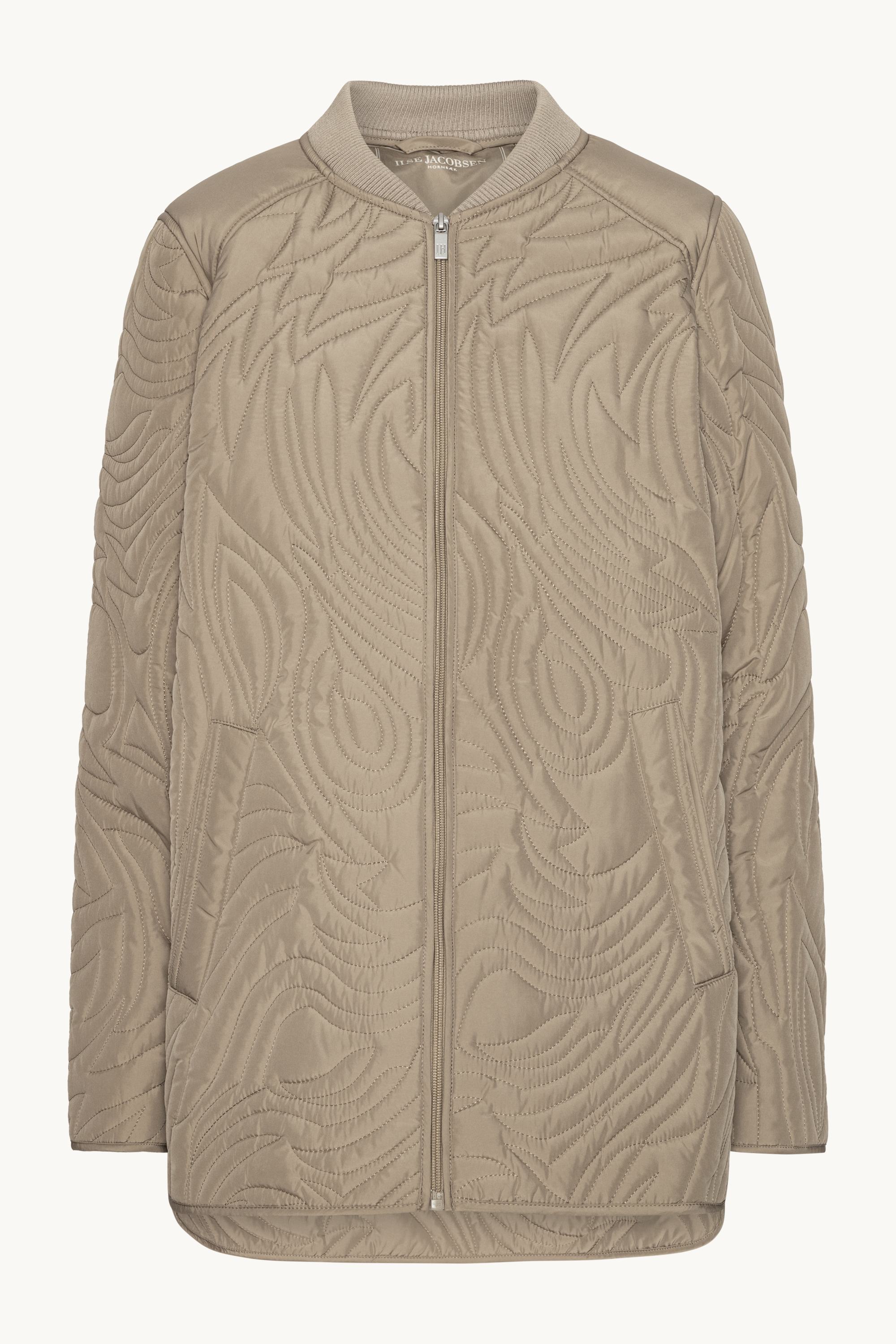 Kort Quiltet Jakke - Coriander