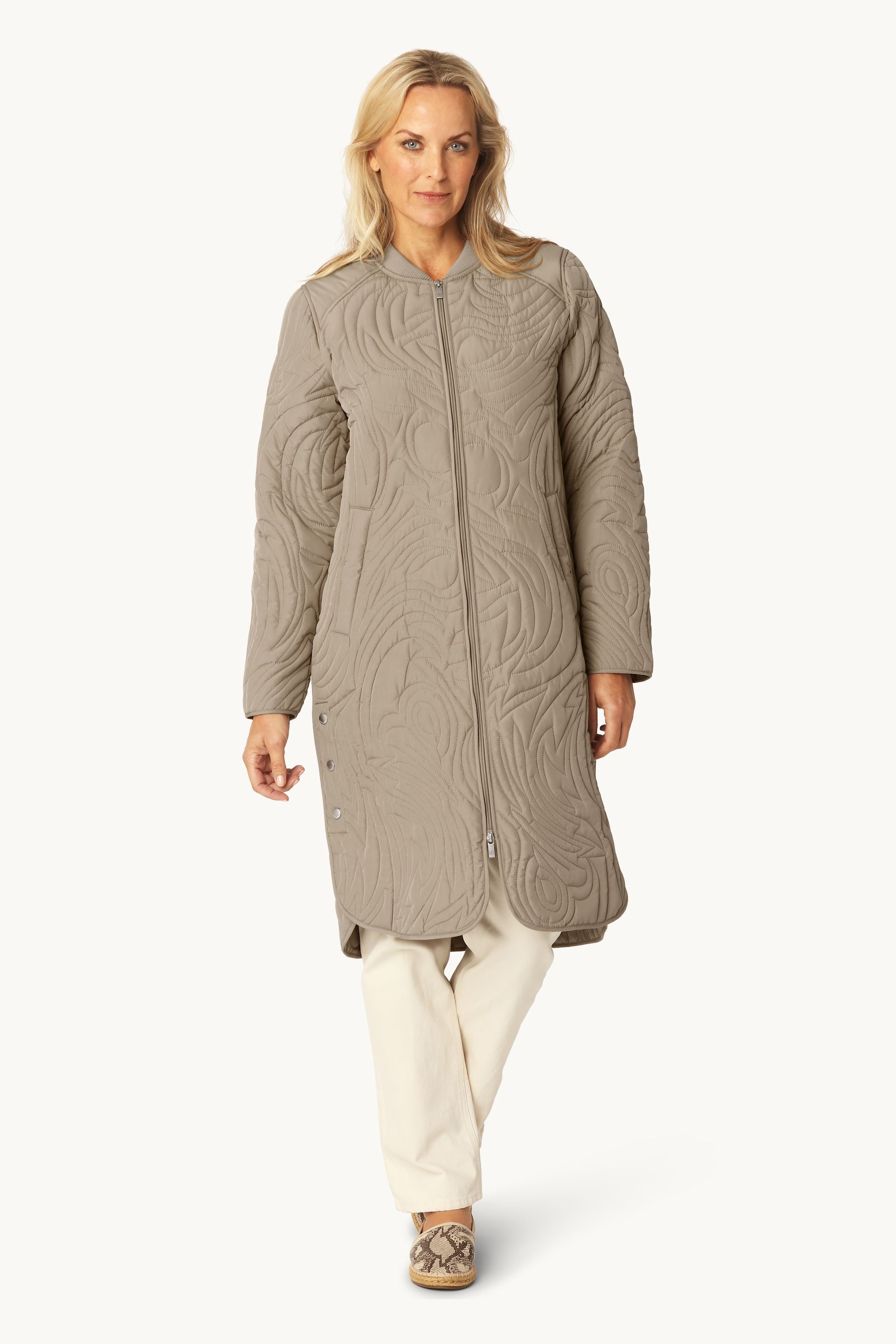 Quiltet Jakke - Coriander