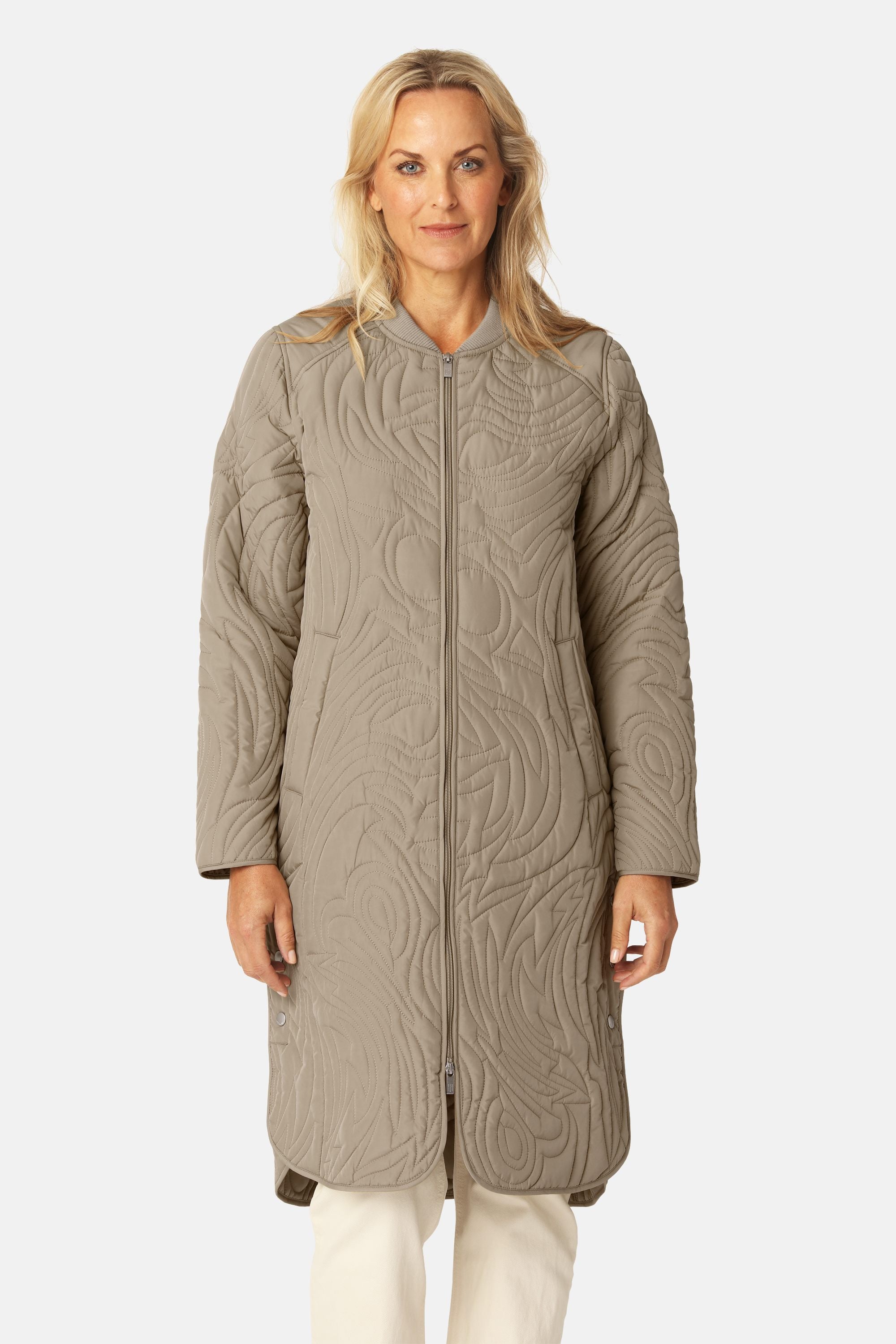 Quiltet Jakke - Coriander