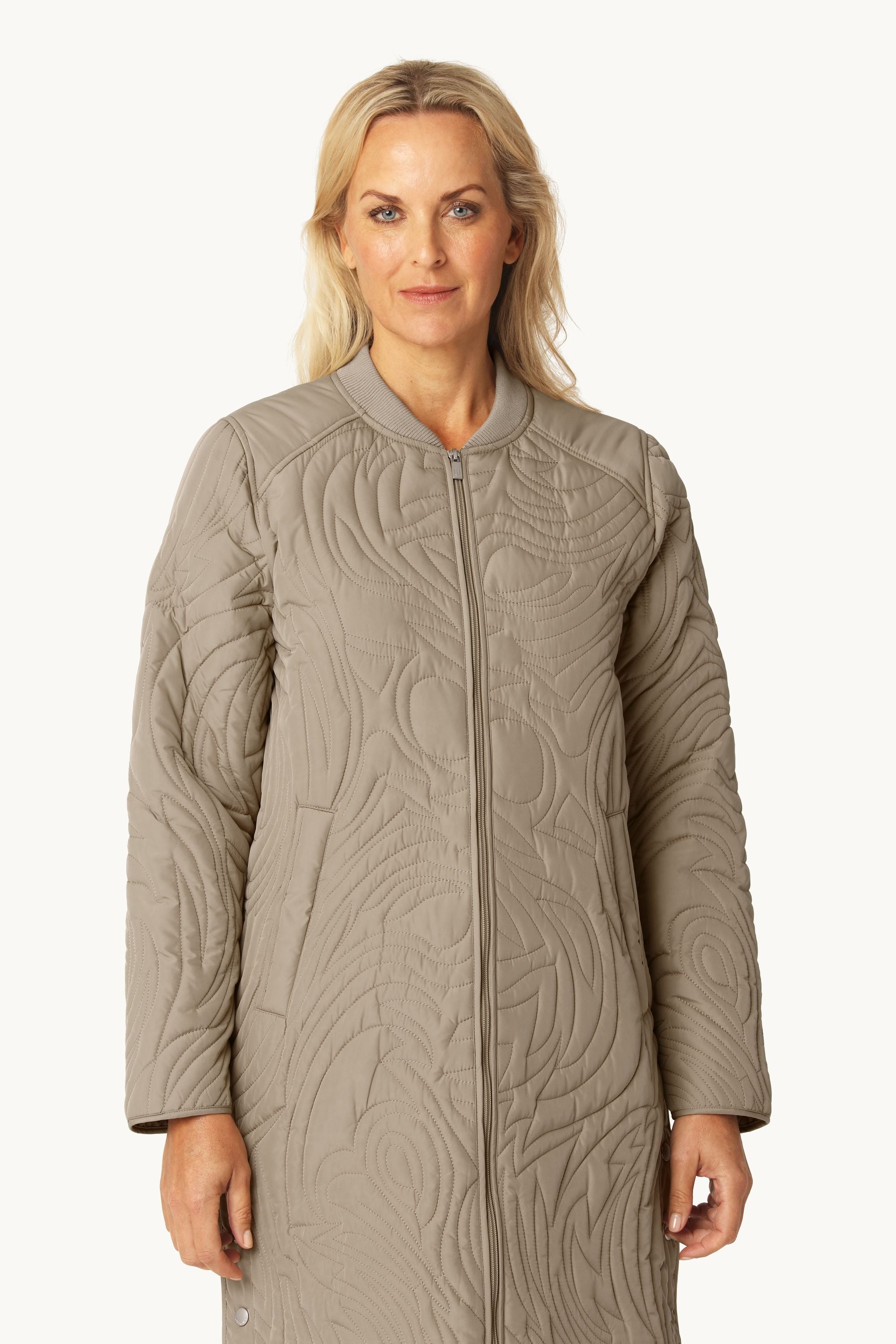 Quiltet Jakke - Coriander