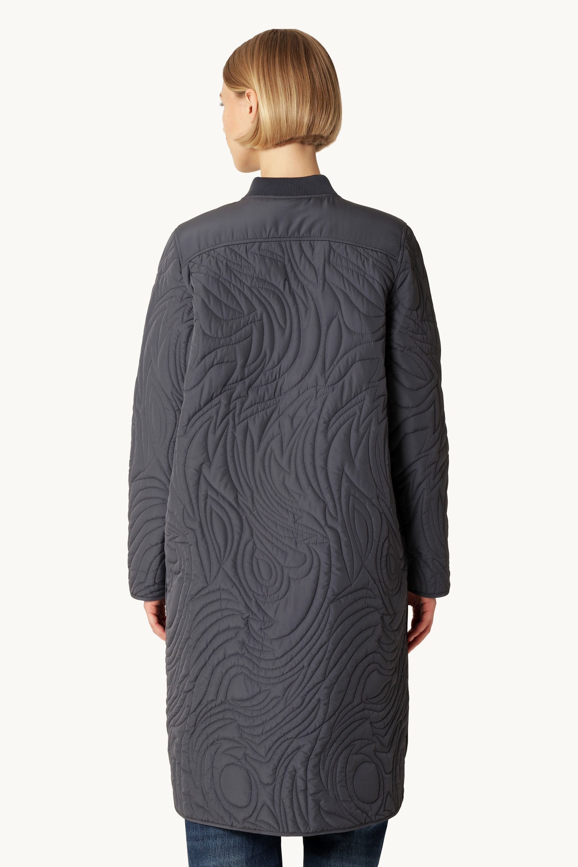 Quiltet Jakke - Ombre Blue