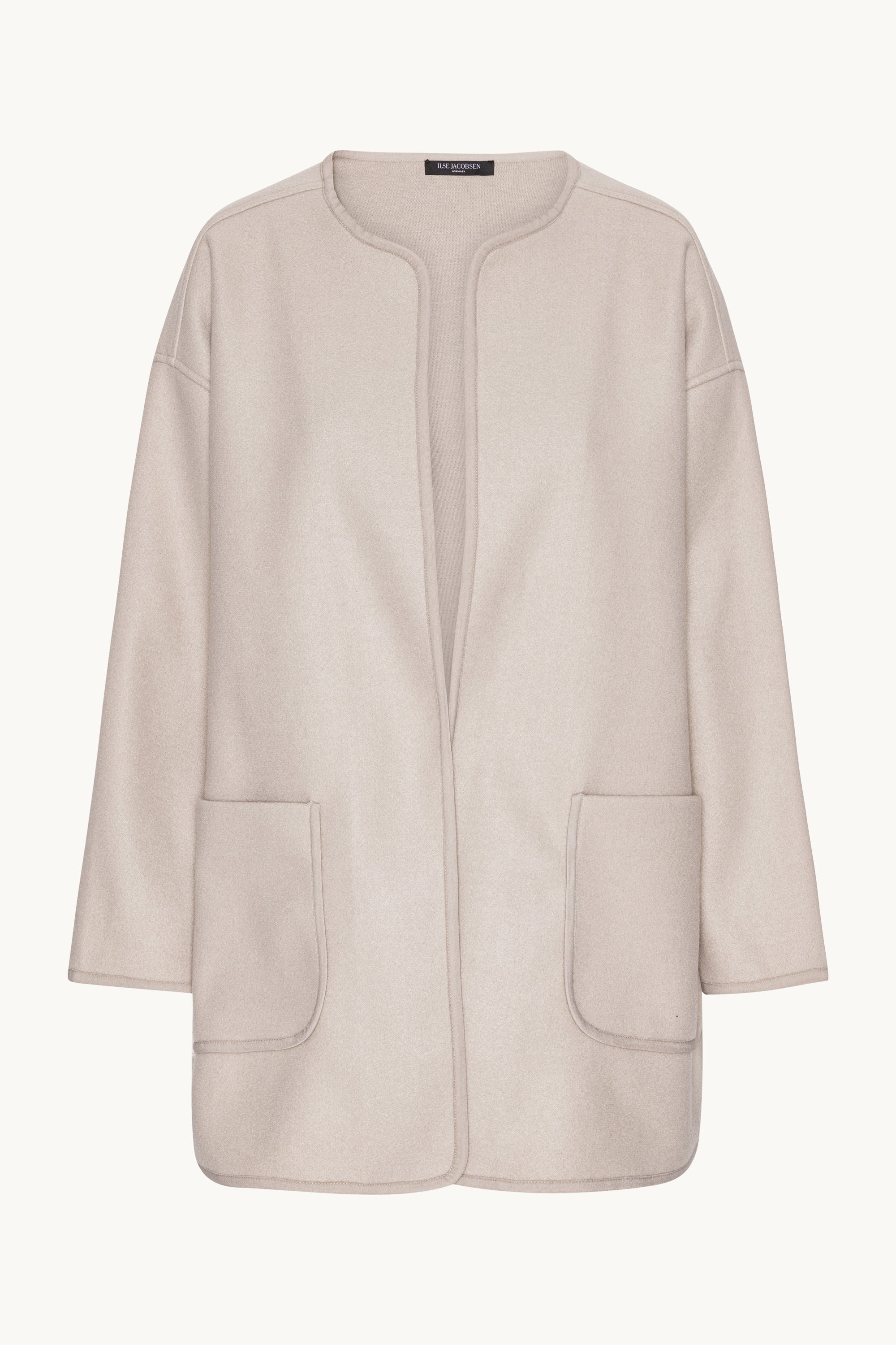 Filtet Casual Jakke - White Pepper