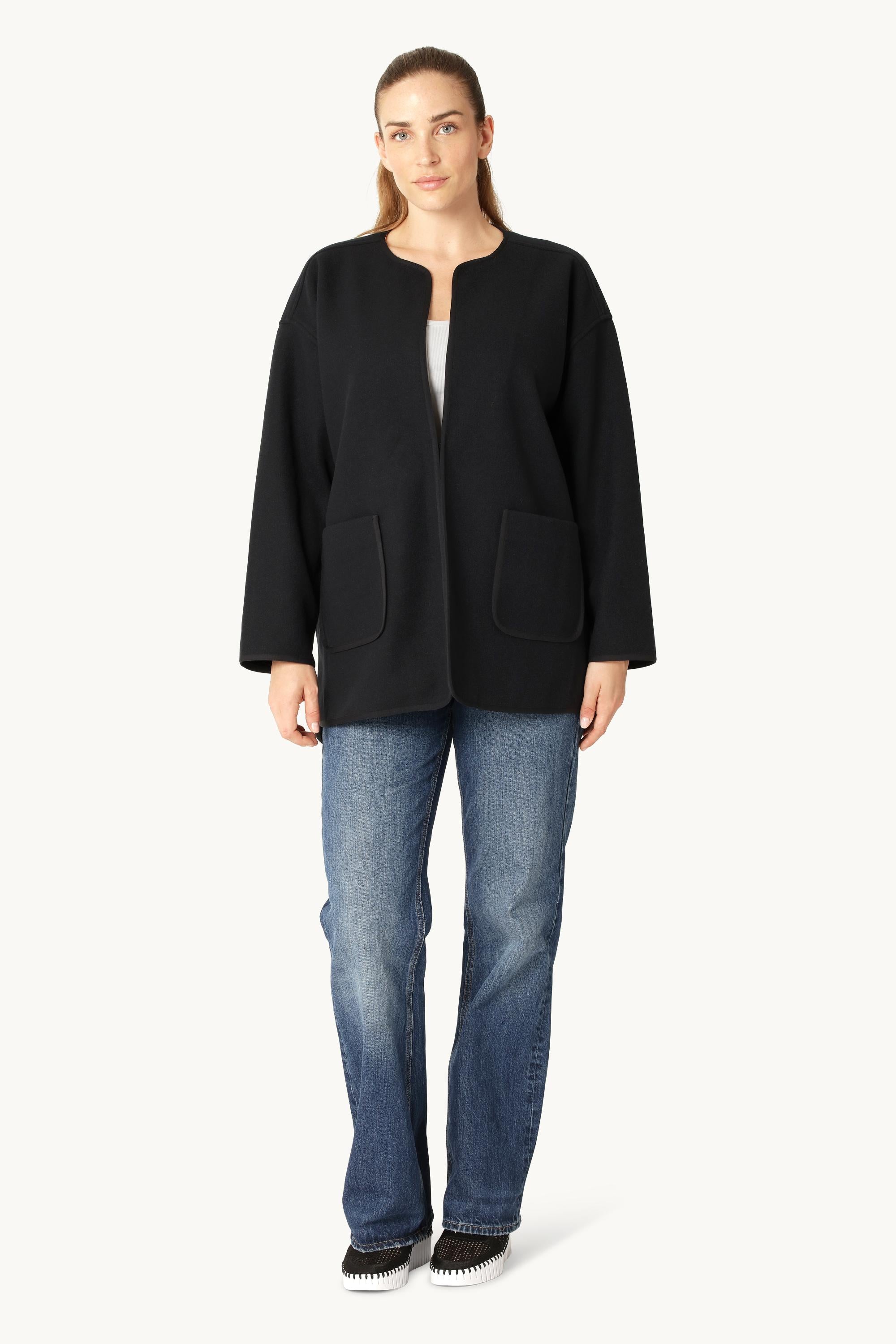 Filtet Casual Jakke - Dark Indigo