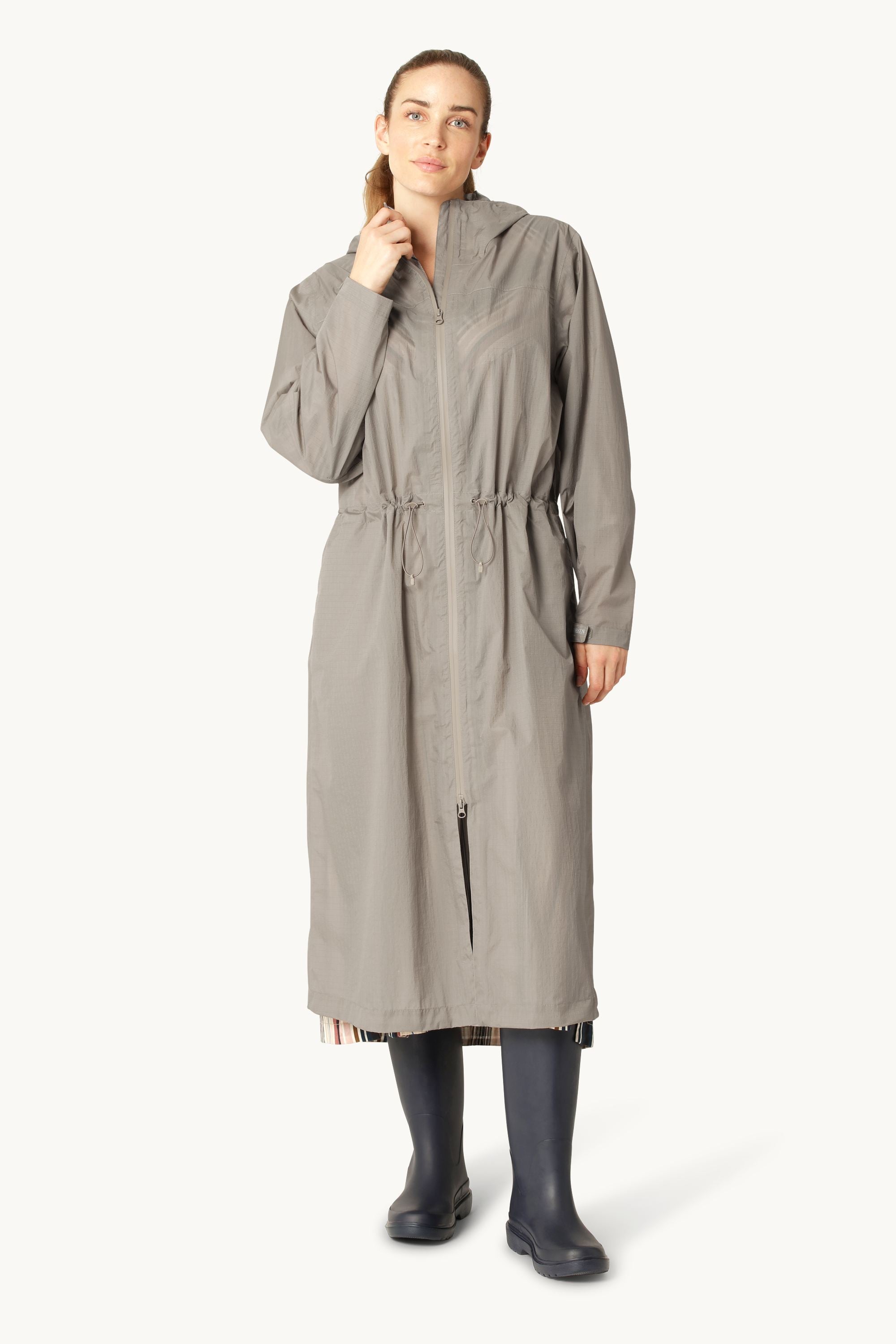 Windbreaker Regnfrakke - Greige