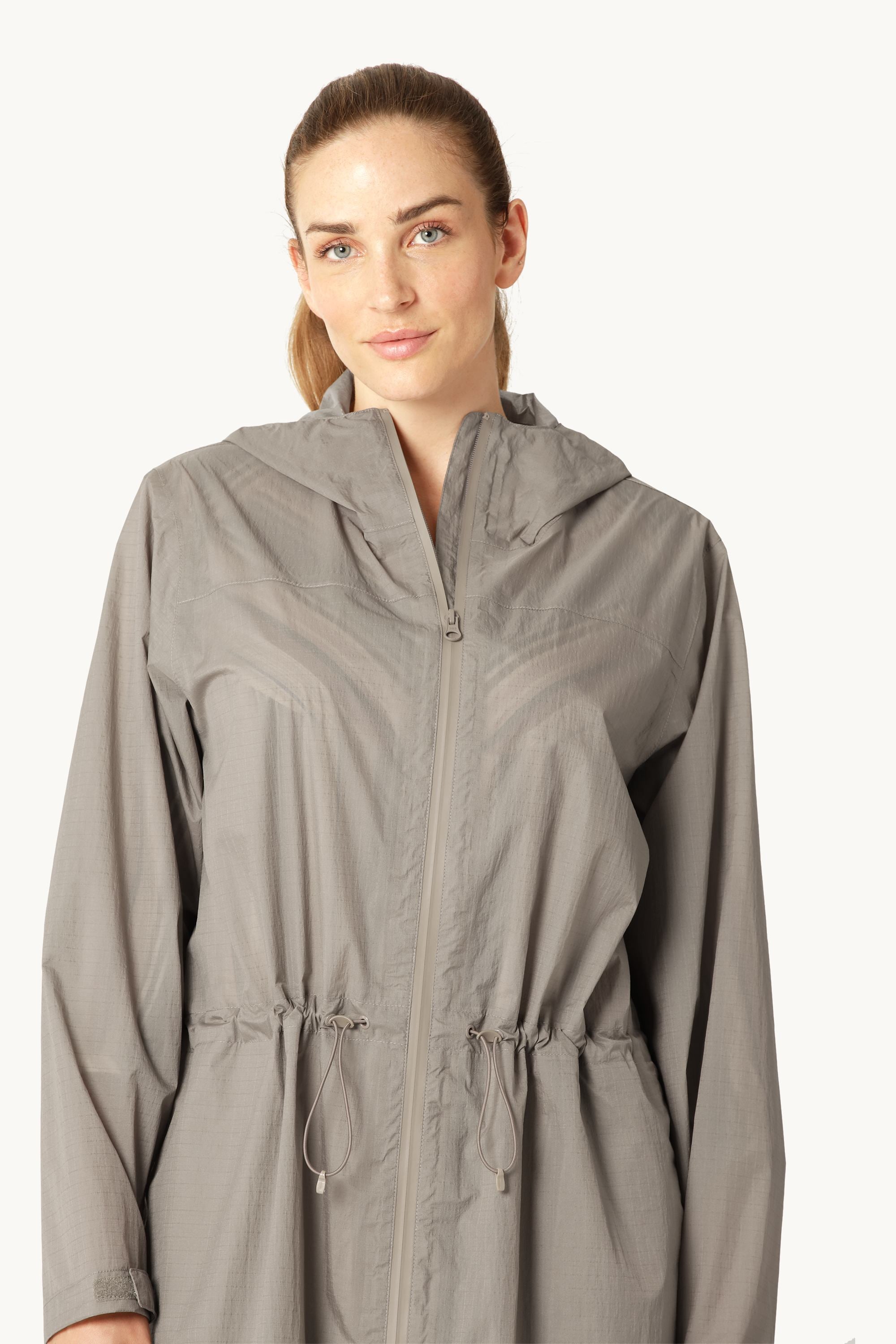 Windbreaker Regnfrakke - Greige