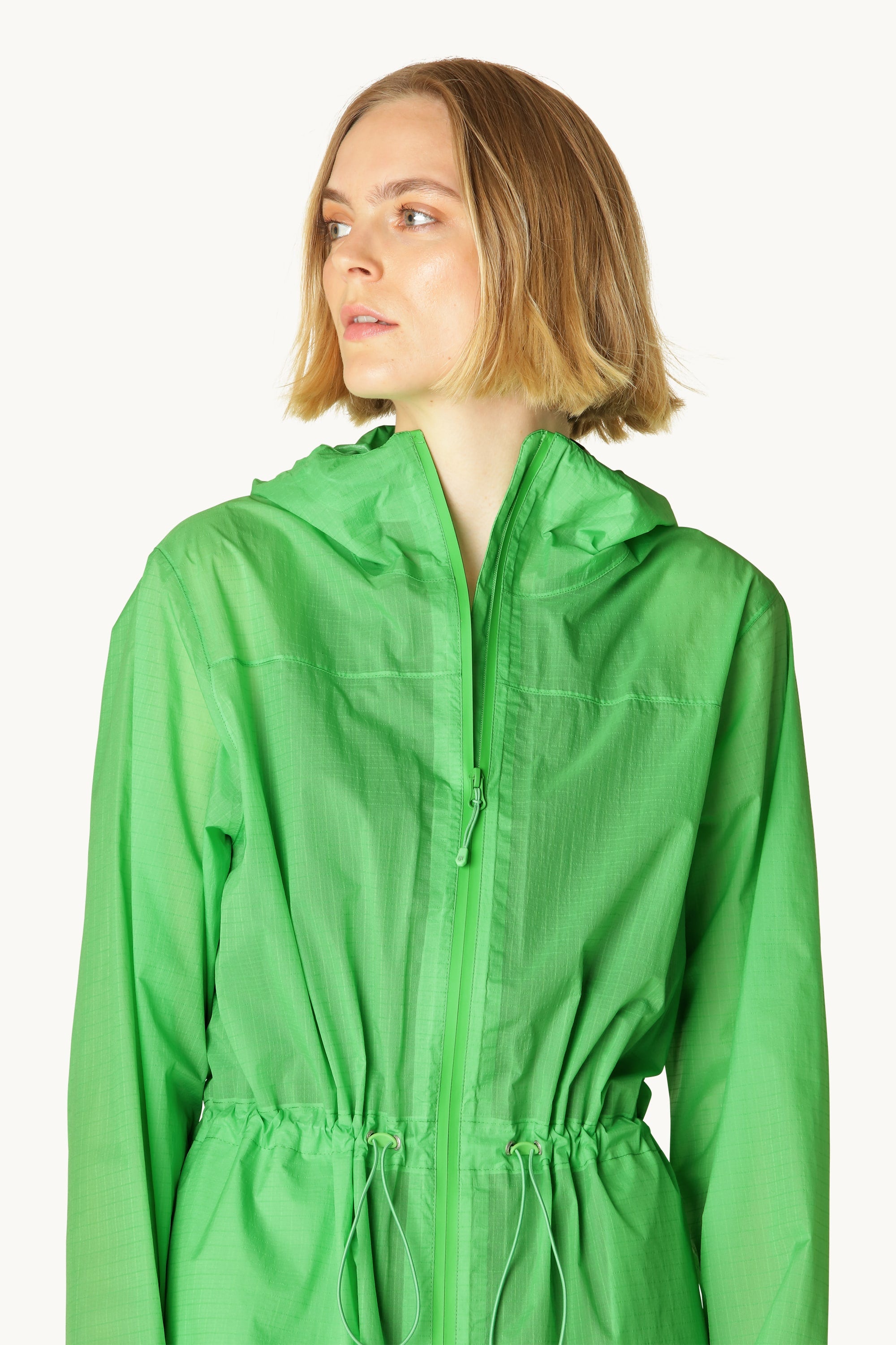Windbreaker Regnfrakke - Bright Green