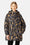 Oversized Padded Coat - Beige Butterfly