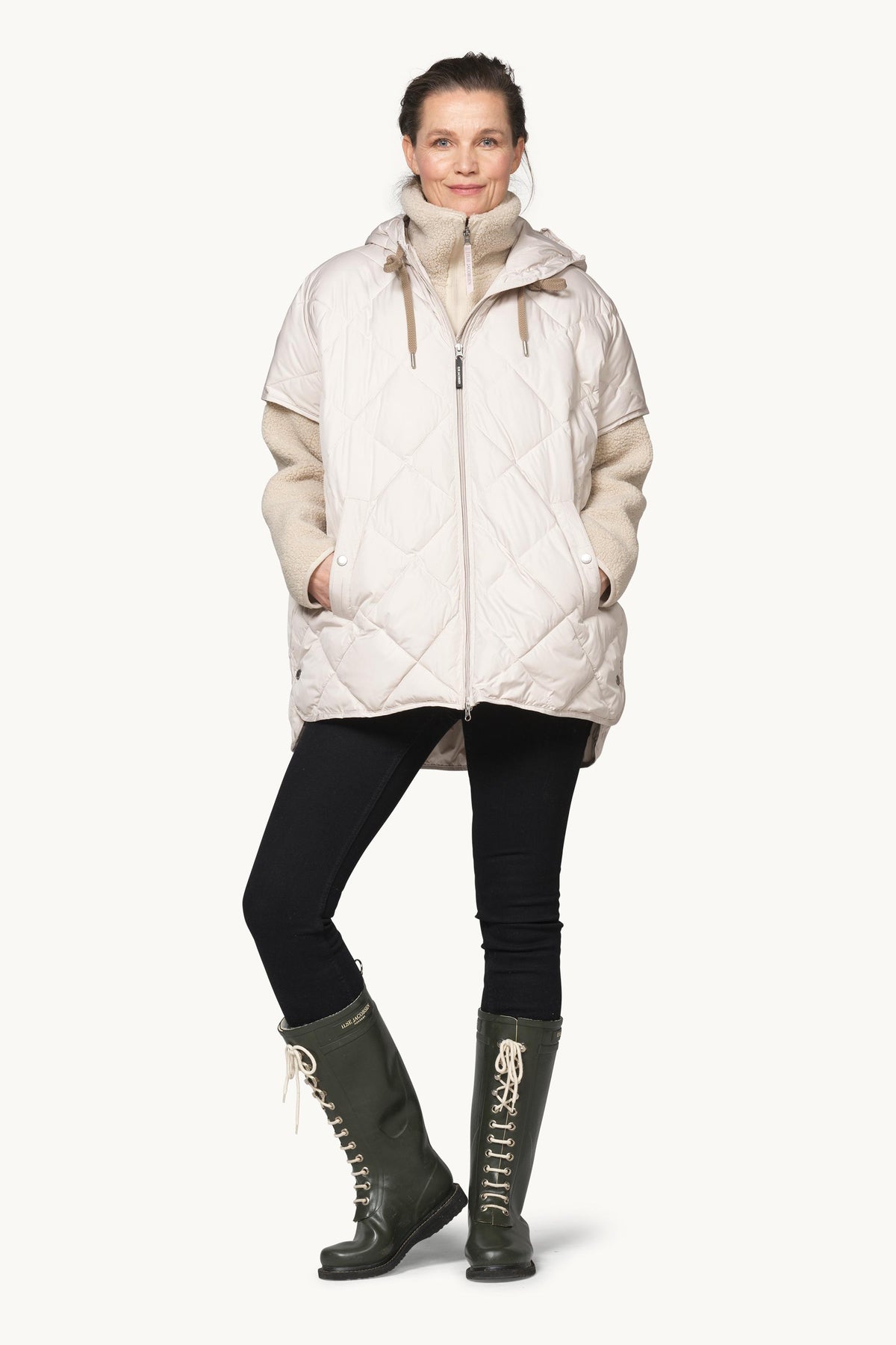 Vatteret Vest - Silver Grey