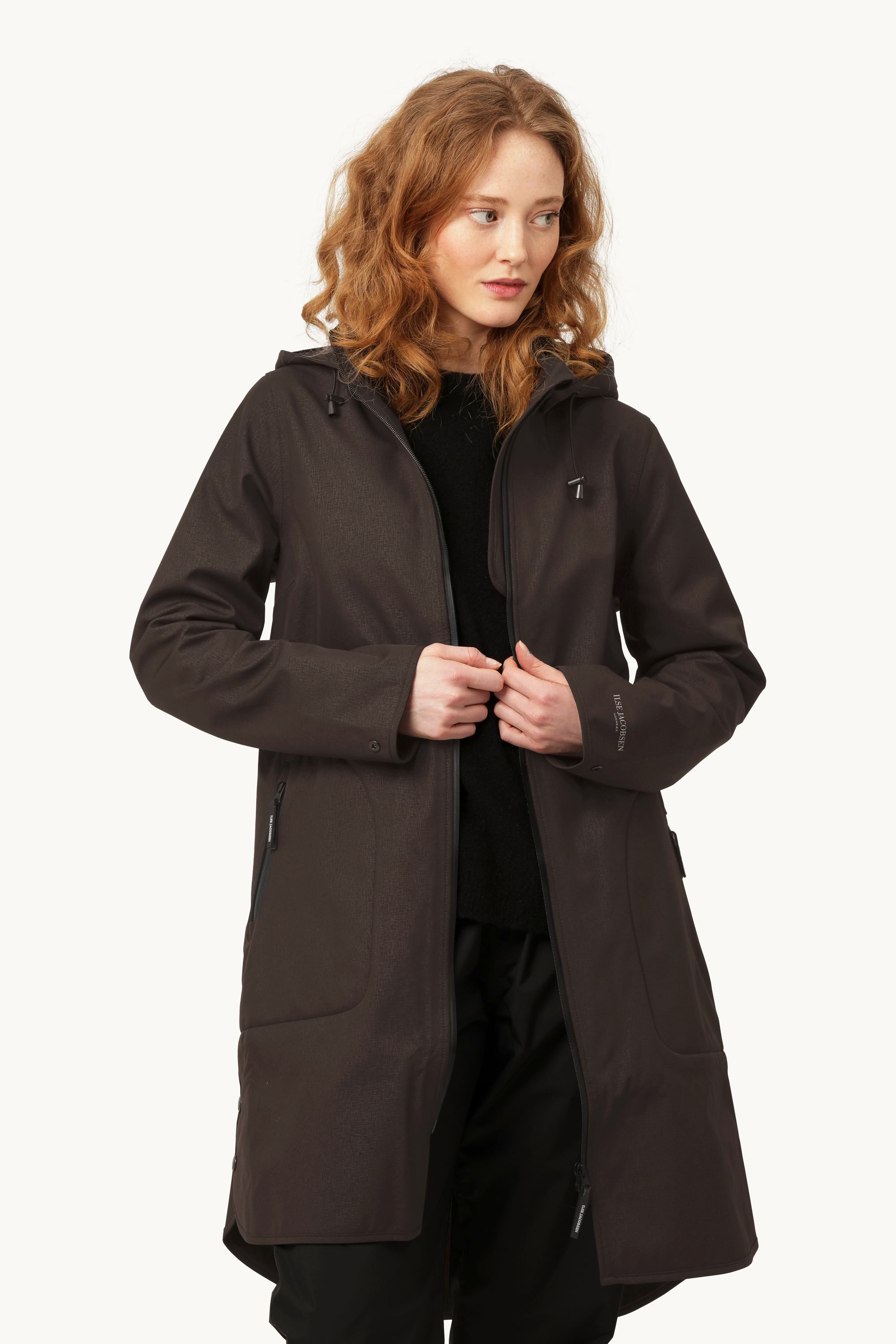 Softshell Regnjakke A-form - Black