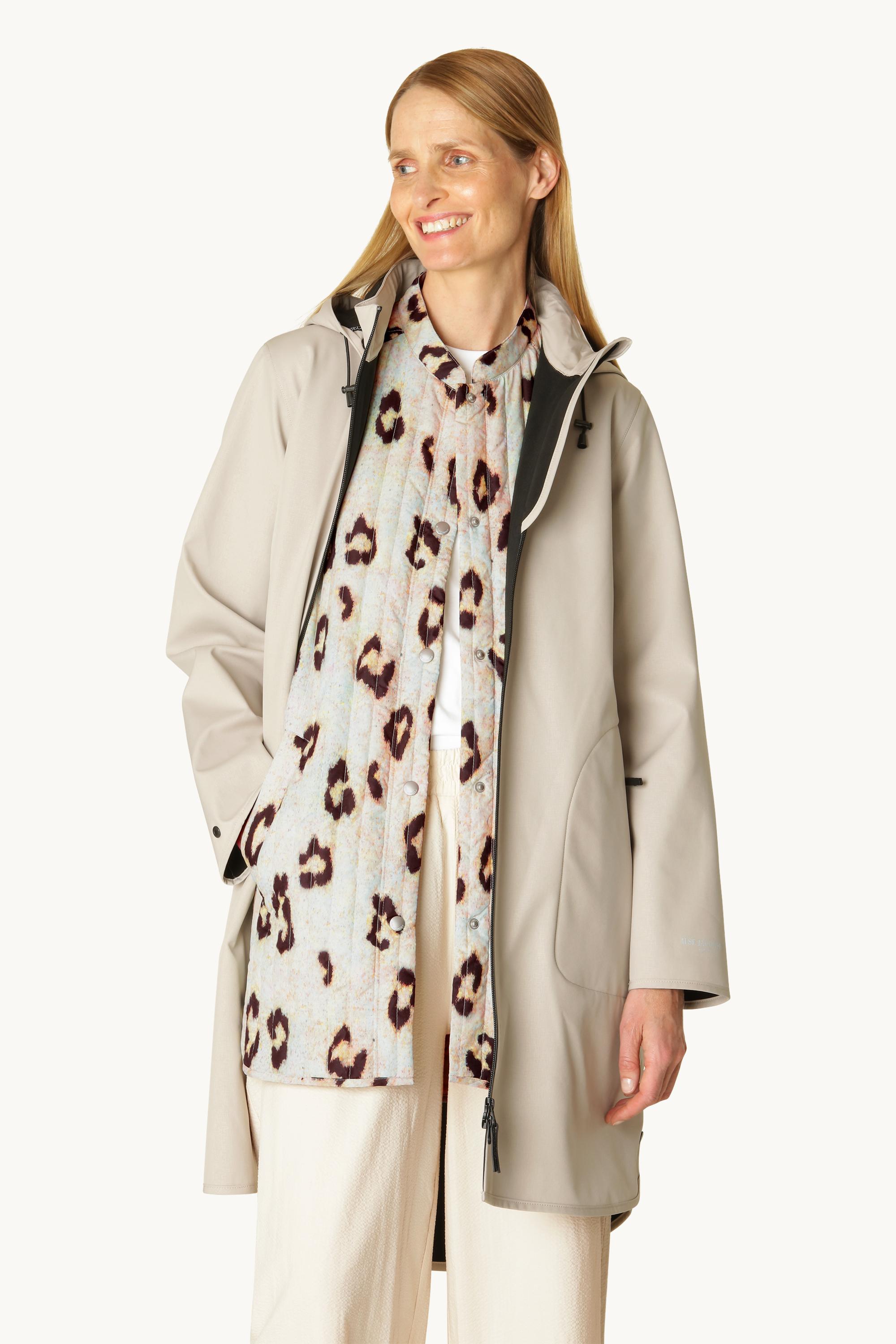 Softshell Regnjakke A-form - Chateau Gray