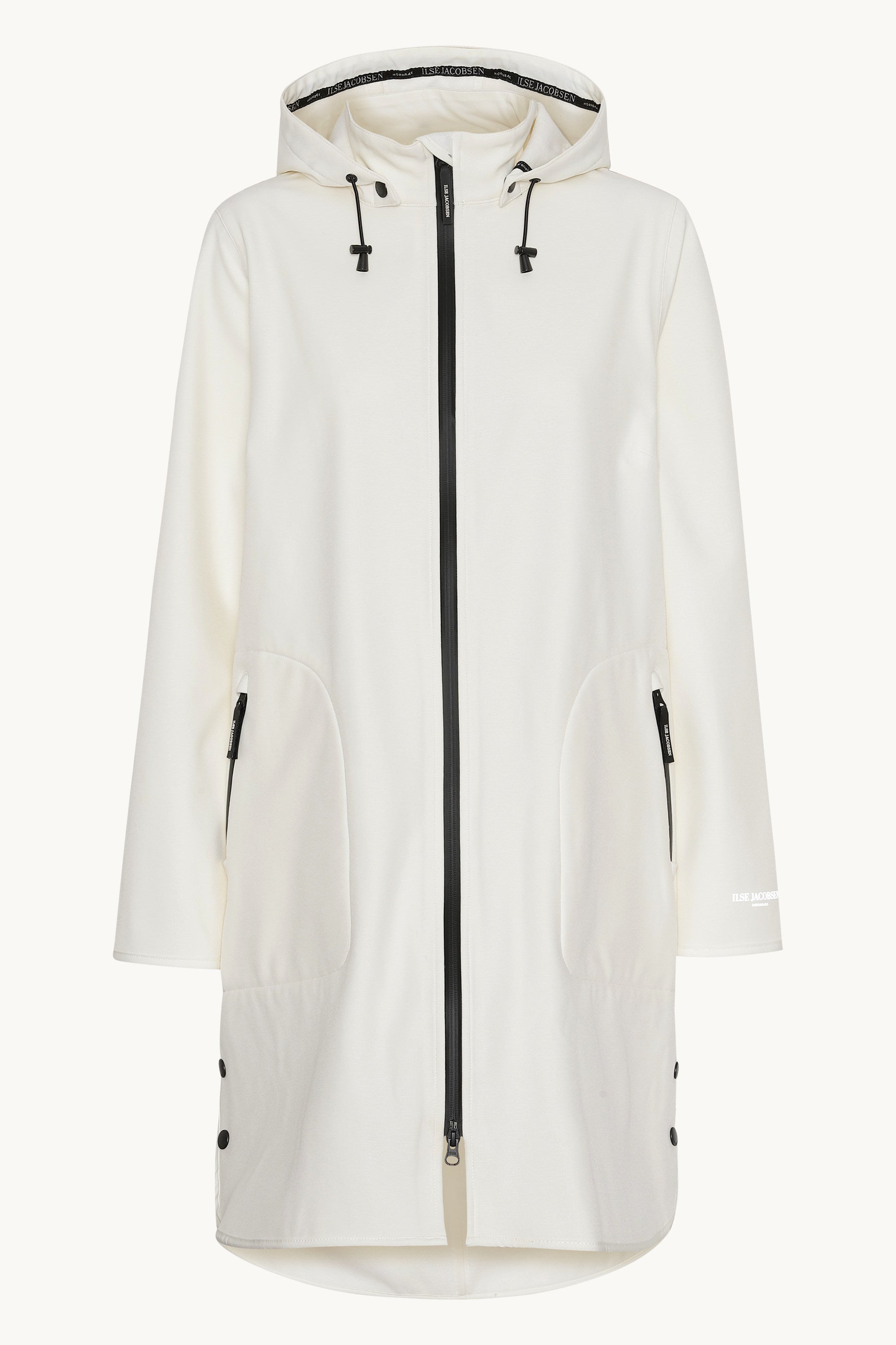 Softshell Regnjakke A-form - White Sugar