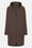 Softshell Regnjakke A-form - Chocolate Brown