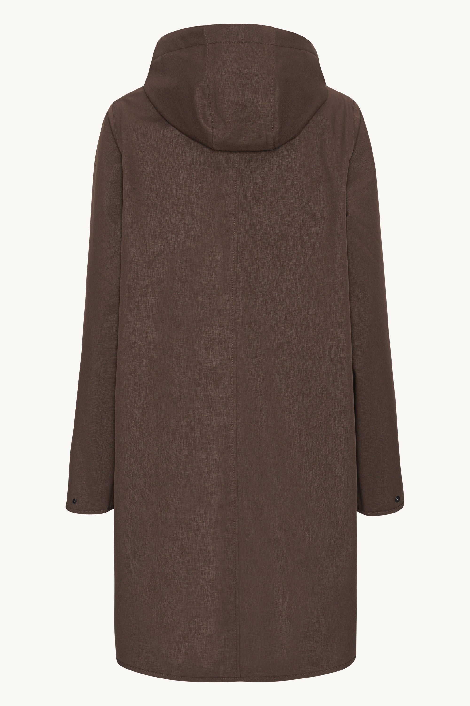 Softshell Regnjakke A-form - Chocolate Brown