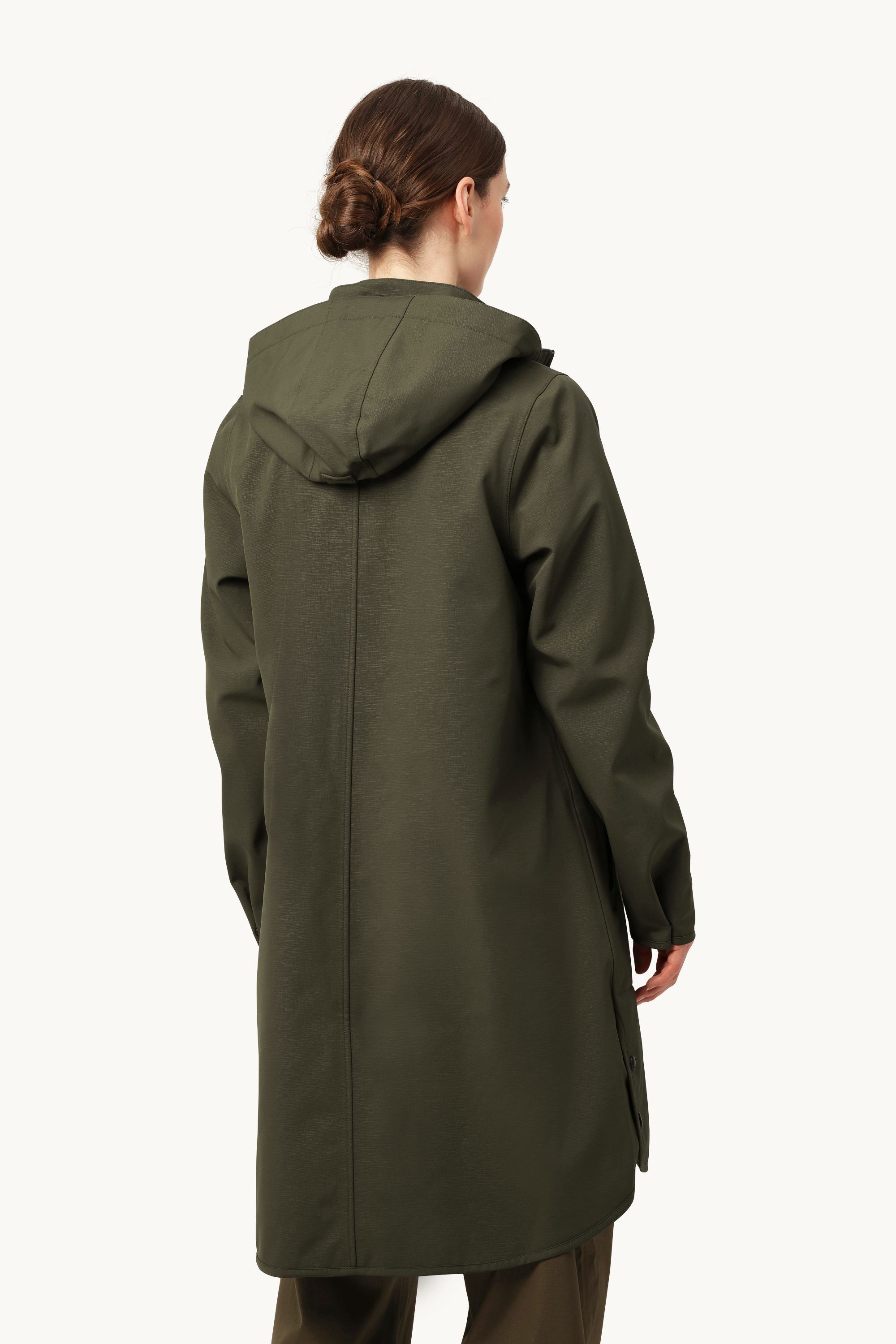 Softshell Regnjakke A-form - Army