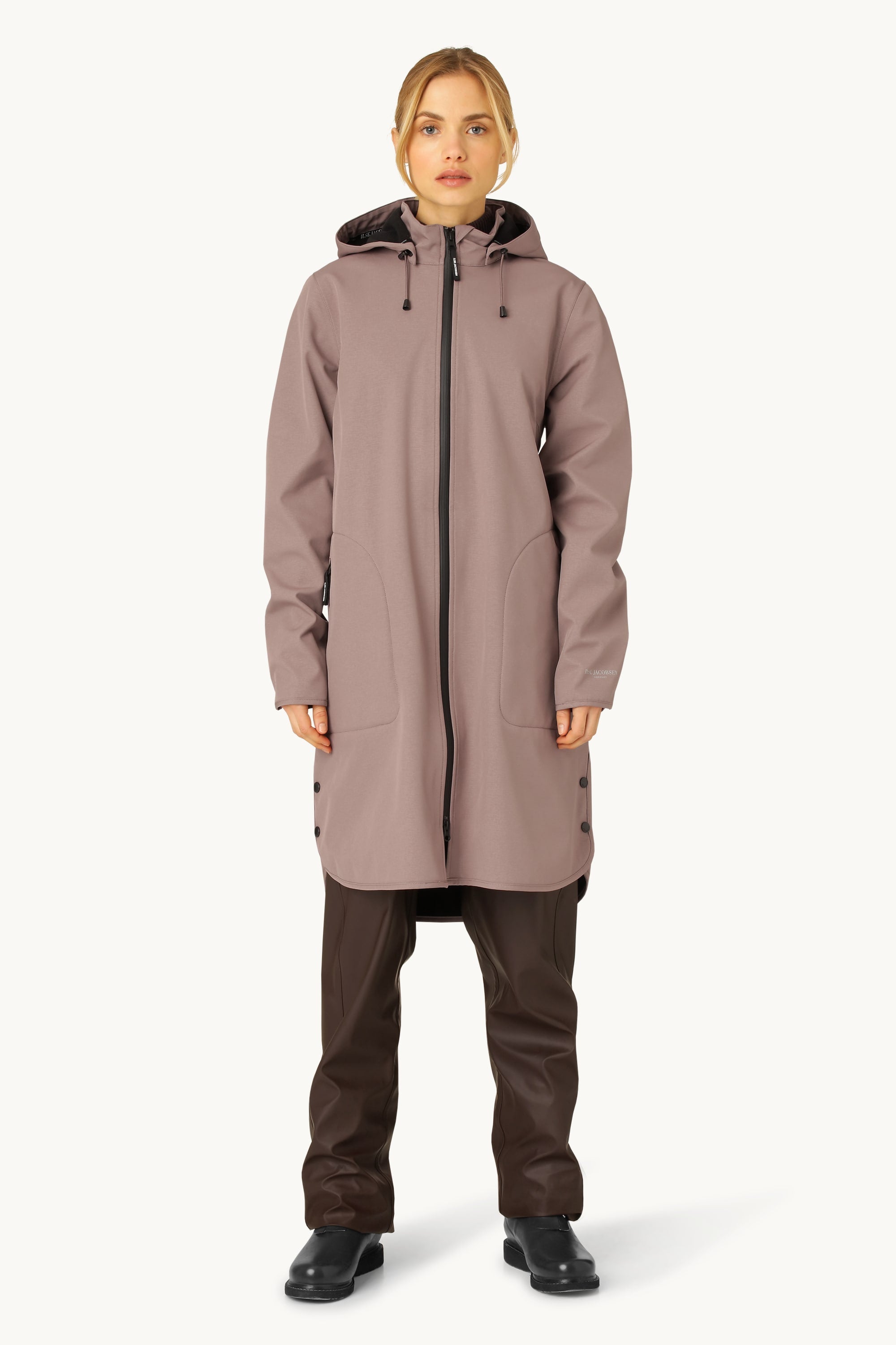 Softshell Regnjakke A-form - Old Lavender