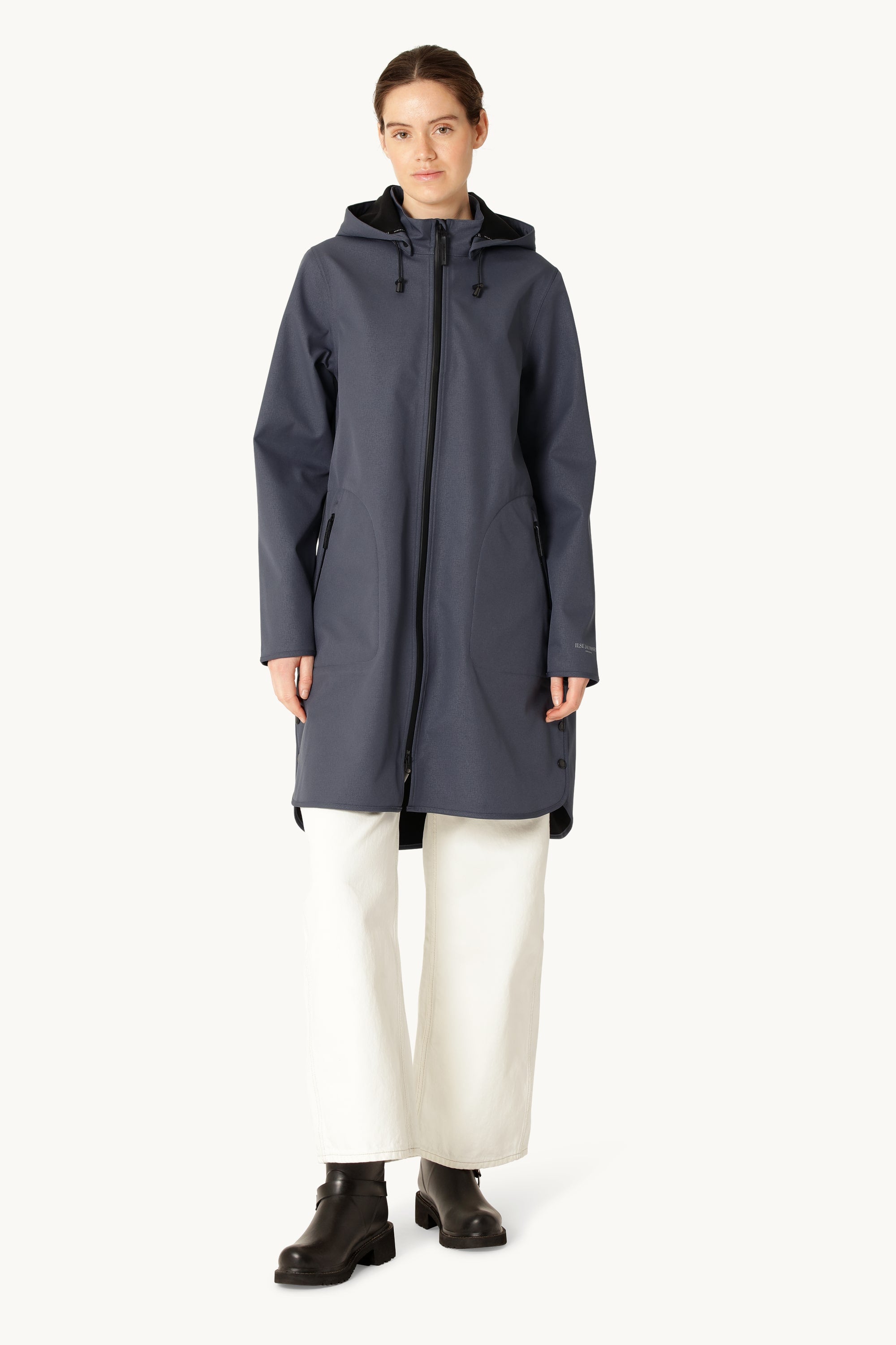 Softshell Regnjakke A-form - Ombre Blue