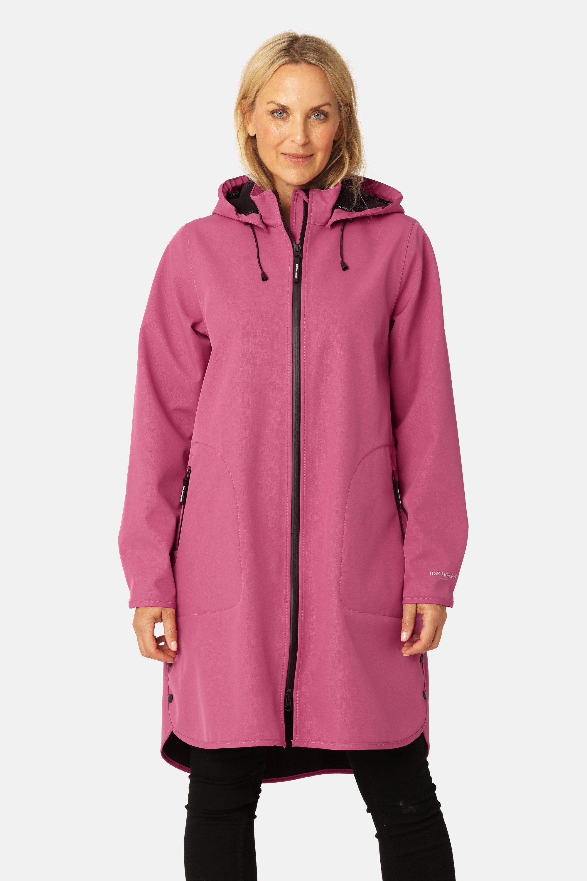 Softshell Regnjakke A-form - Magenta Haze
